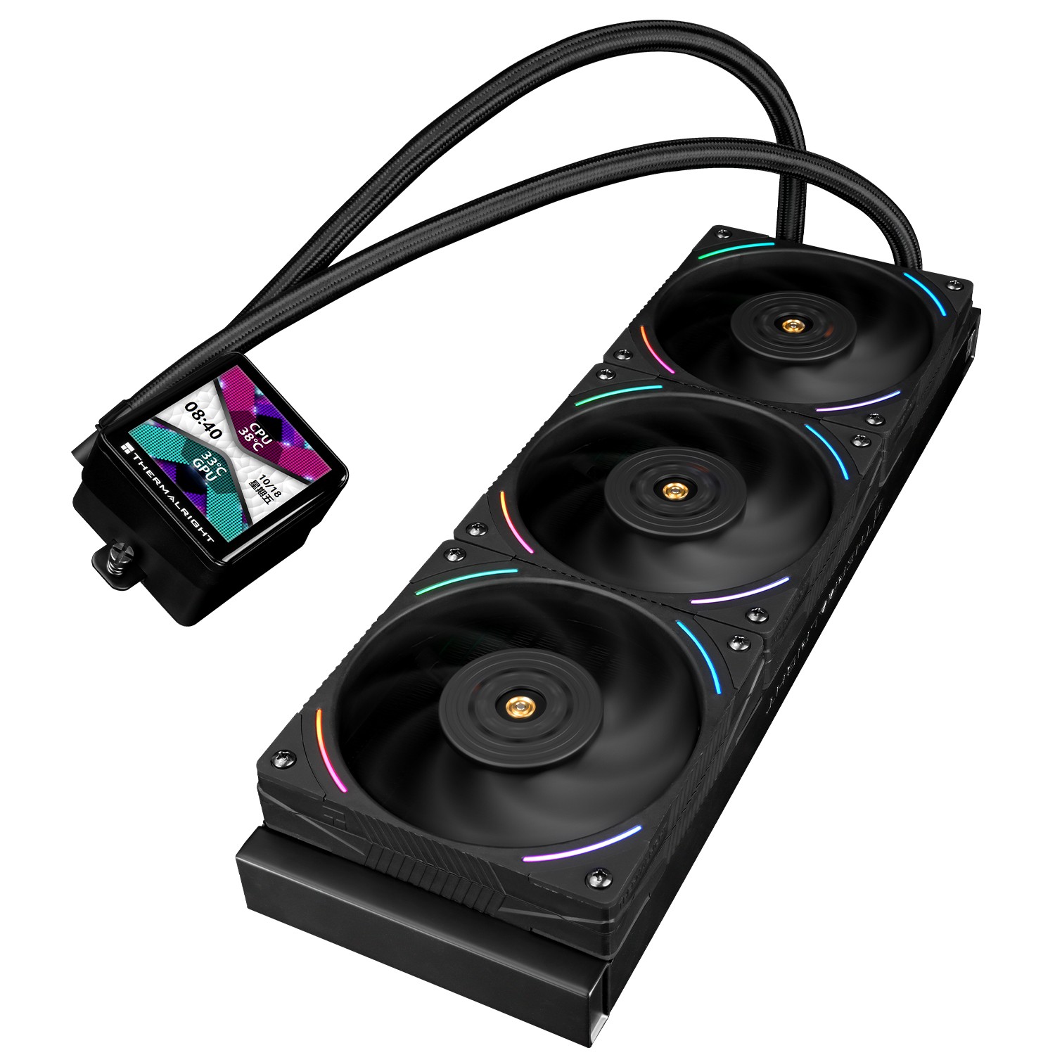 Thermalright Frozen Vision 360 Black V2 AIO CPU Cooler - additional product image 2