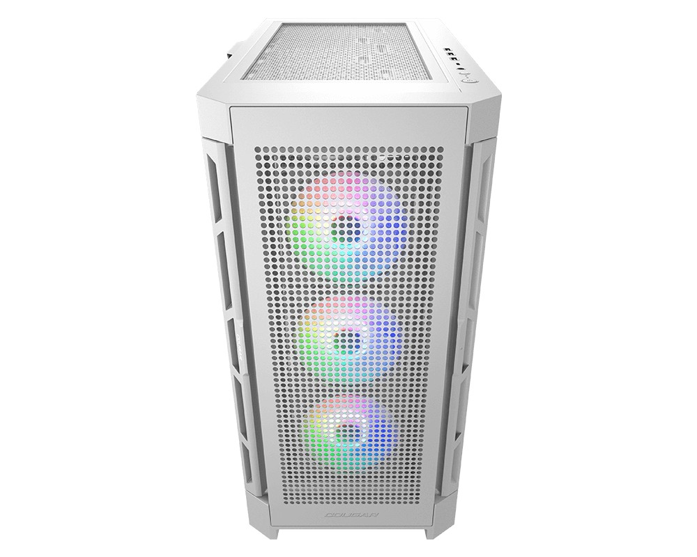 Cougar Airface Pro RGB Mid Tower PC Case (White | 4 ARGB Fans | E-ATX) - additional product image 4