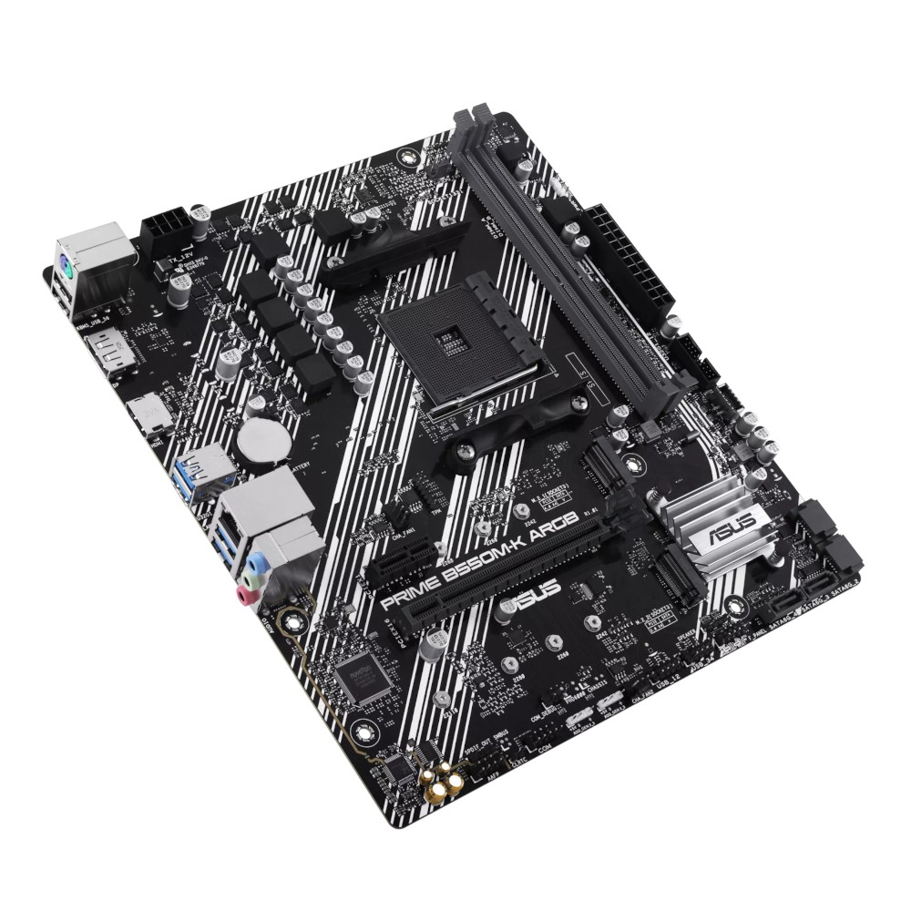 Asus PRIME B550M-K ARGB AM4 M-ATX Motherboard - additional product image 3