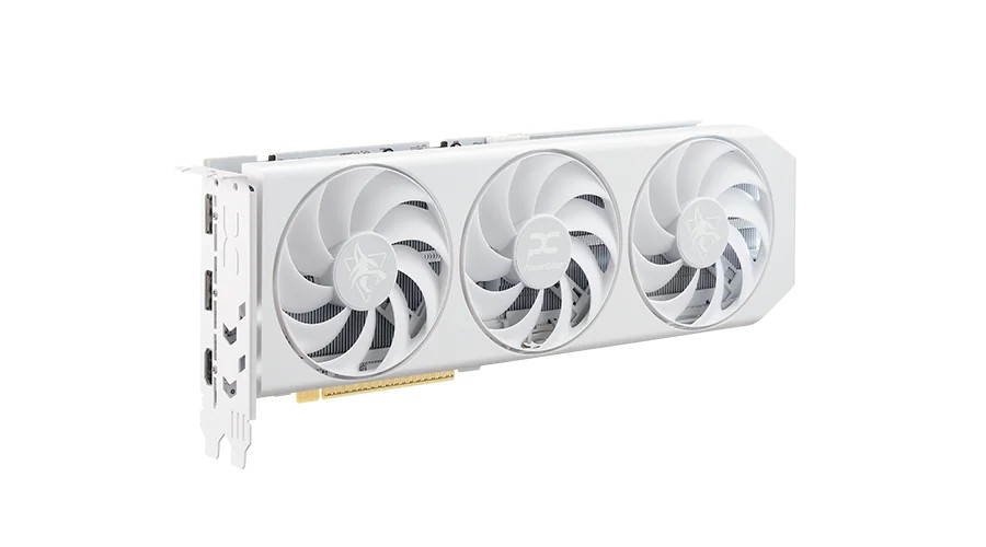 PowerColor Hellhound Spectral White AMD Radeon™ RX 9060 XT 16GB GDDR6 - additional product image 2