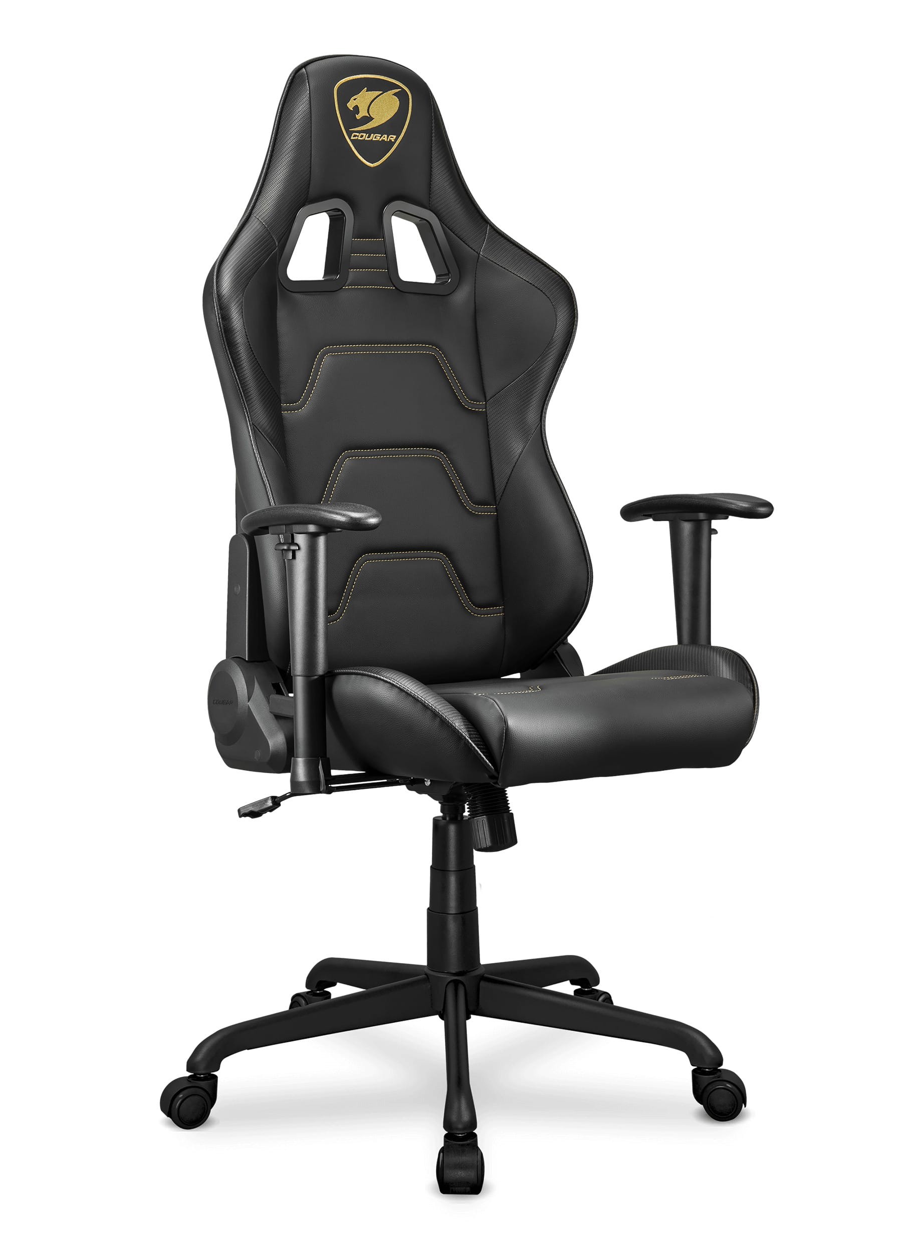 Cougar Armor Elite Royal Gaming Chair (Gold & Black | 120kg | 2D Armrests) - additional product image 2