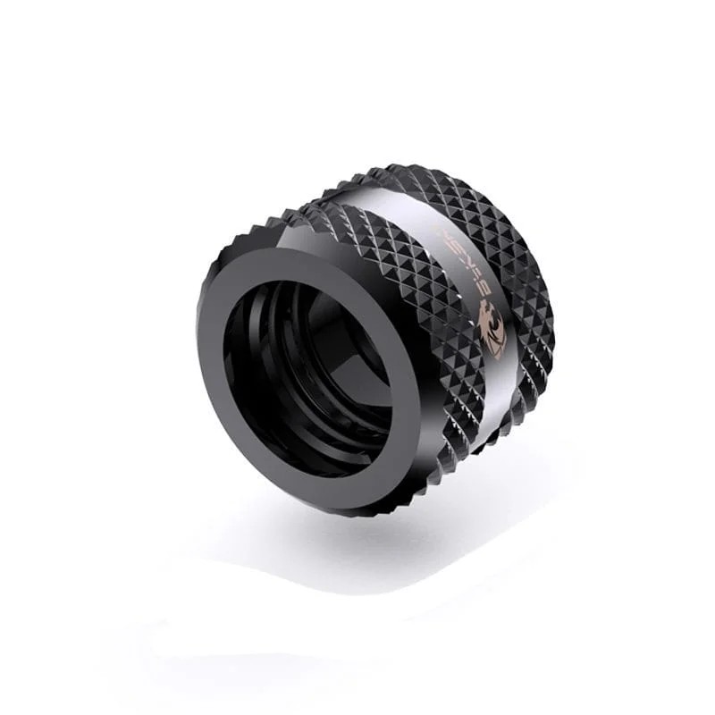 Bykski Rigid 14mm OD Fitting - Black (B-HTJ-L14-BK) - BYKSKI product image