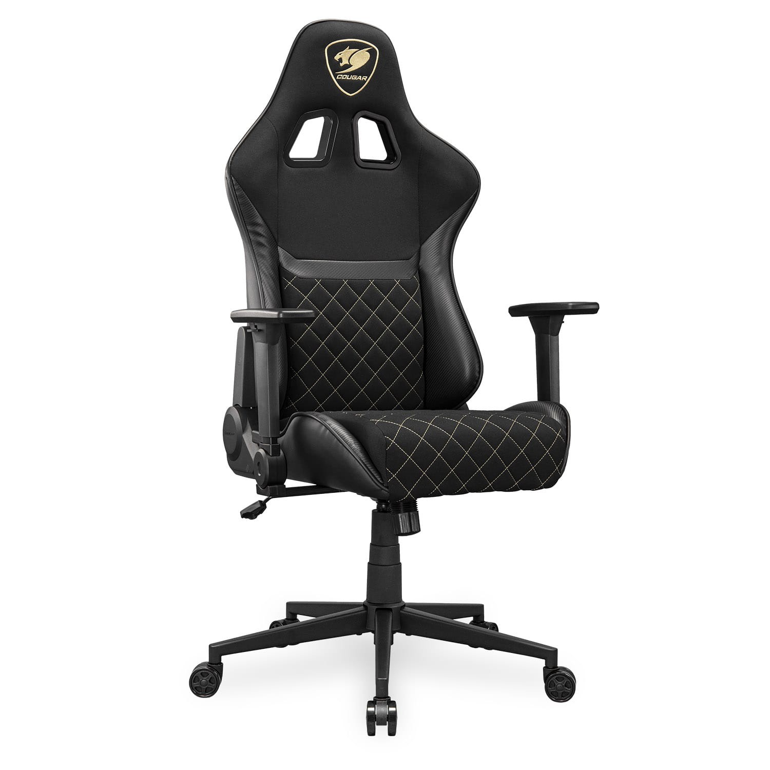 Cougar Armor One V2 Fabric Gaming Chair (Gold & Black | 4D Armrests) - additional product image 7