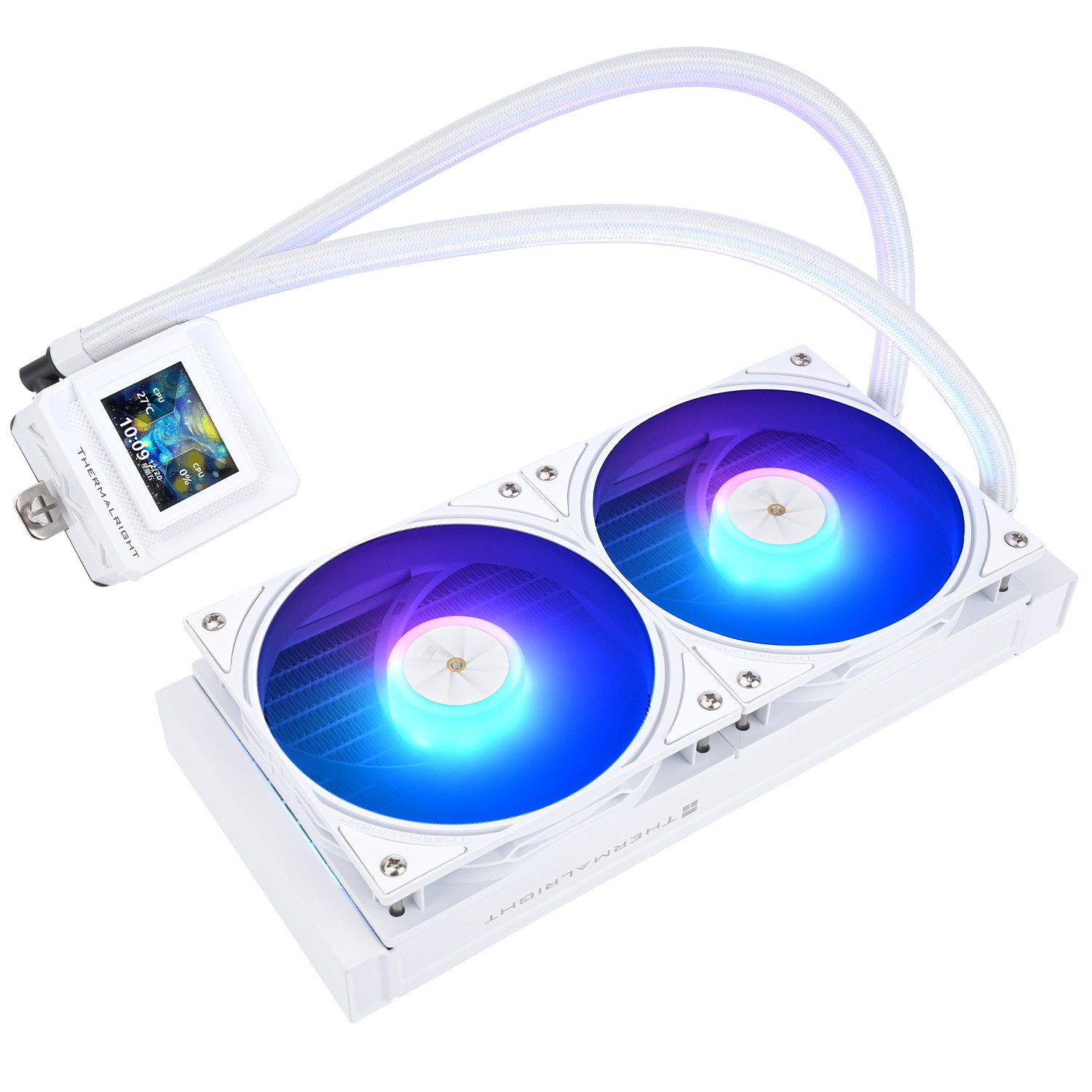 Thermalright Frozen Warframe 240mm ARGB AIO CPU Cooler (White) - additional product image 2