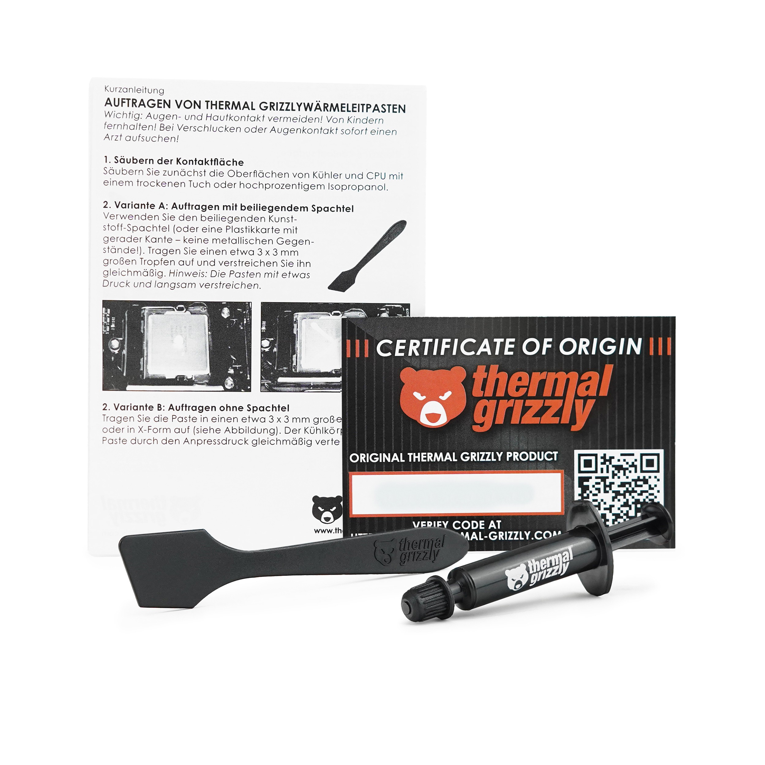 Thermal Grizzly Aeronaut High Performance Heat Sink Thermal Paste 1g - additional product image 13