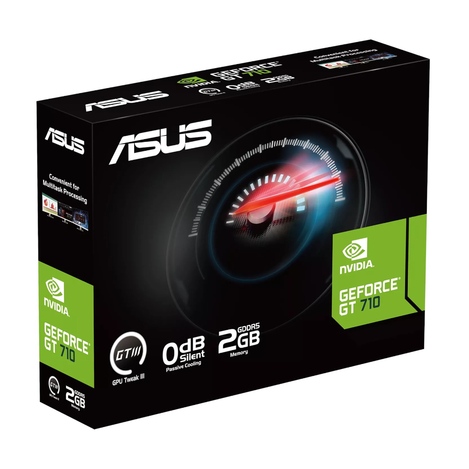 Asus GeForce GT 710 2GB GDDR5 EVO Graphics Card - additional product image 5