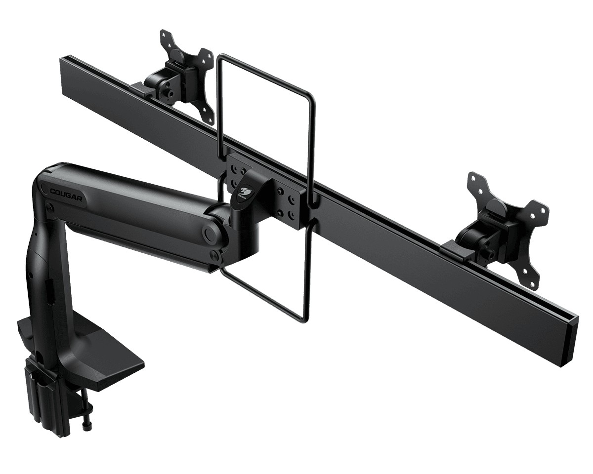 Cougar DUO35 Dual Monitor Arm (Up To 35" | Gas Spring | 2x USB 3.0) - additional product image 2