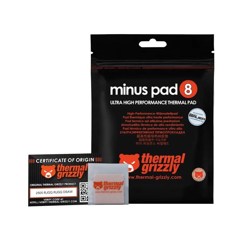 Thermal Grizzly Minus Pad 8 - 30 - 30 - 1,5 mm - THERMAL GRIZZLY product image