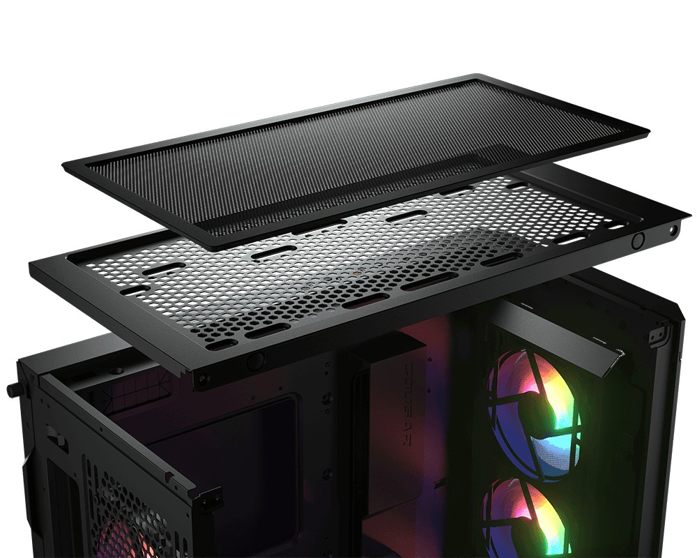 Cougar Airface Pro RGB Mid Tower PC Case (4 ARGB Fans | E-ATX) - additional product image 6