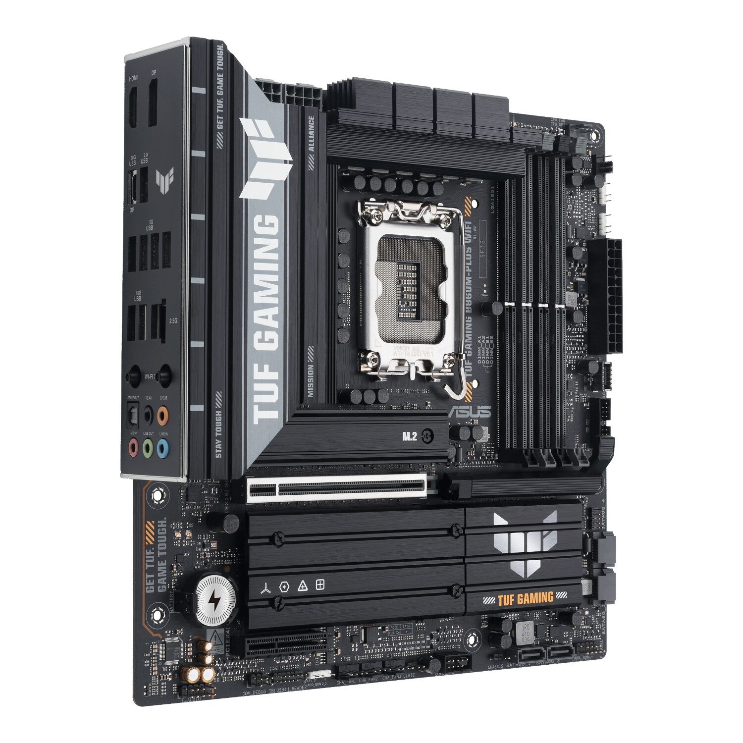 Asus TUF Gaming B860M-Plus Wi-Fi M-ATX Motherboard – Intel LGA1851, DDR5, PCIe 5.0. Wi-Fi 7 - additional product image 4