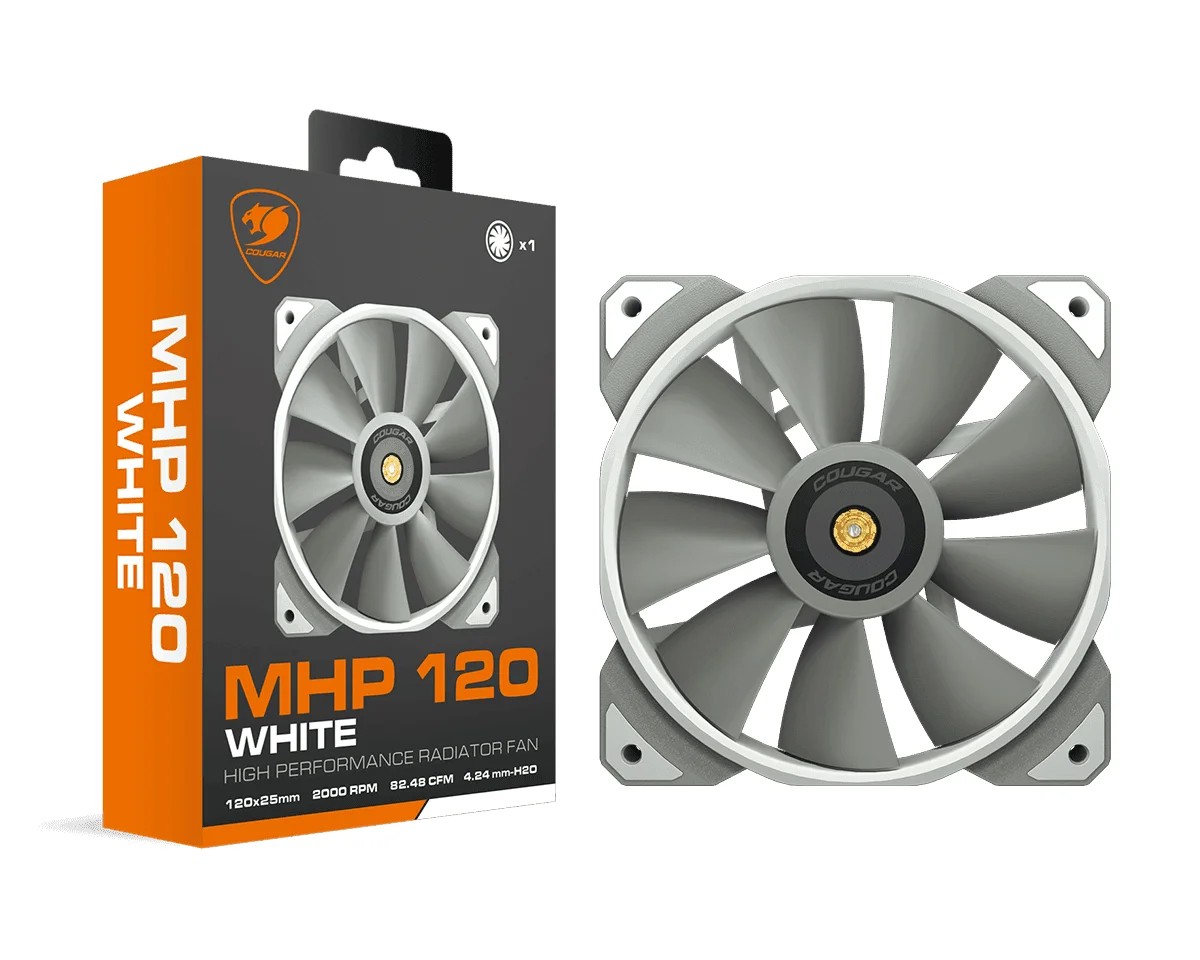 Cougar MHP 120 Radiator Fan - White - COUGAR product image