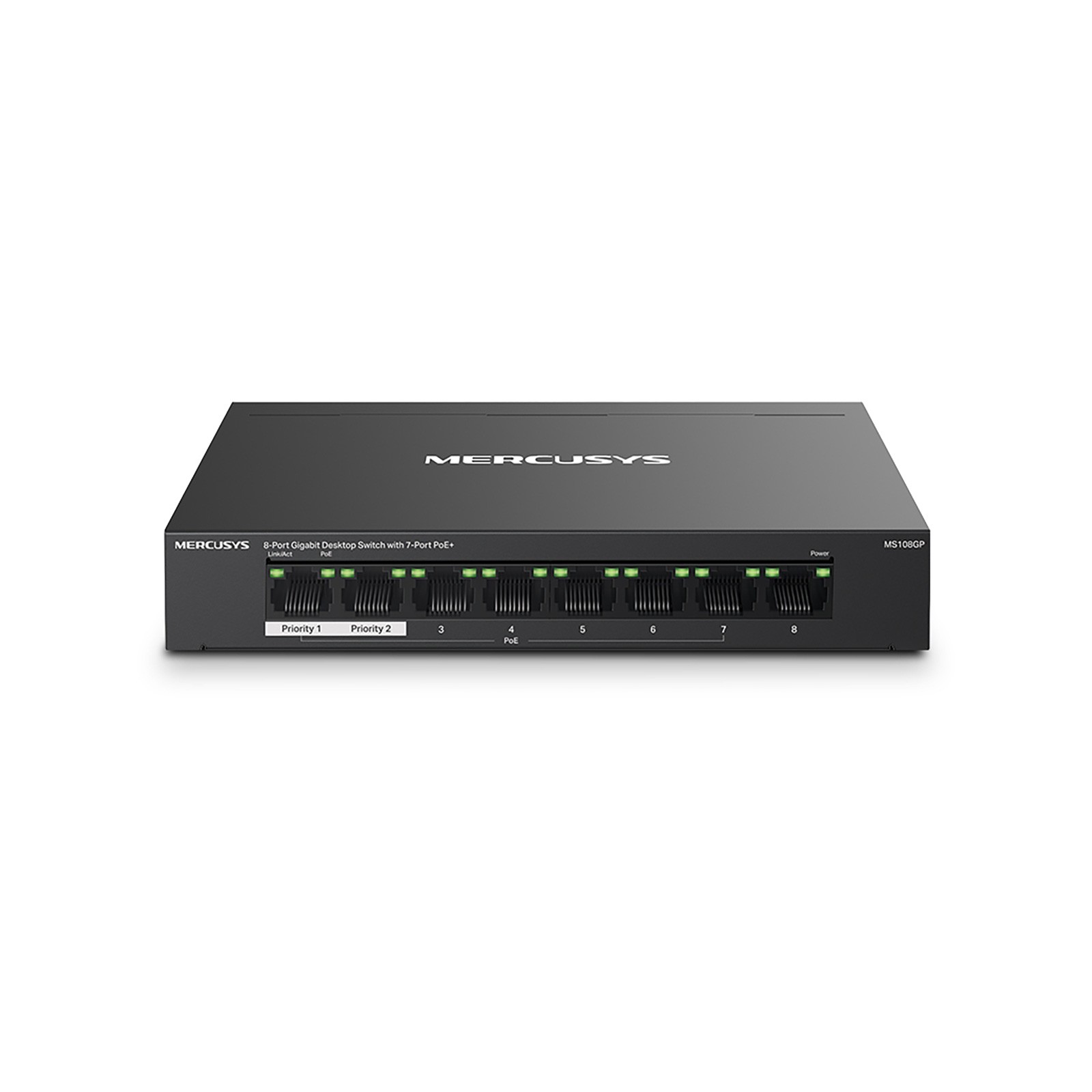 Mercusys 8 Port Gigabit Unmanaged POE Switch - PORT product image