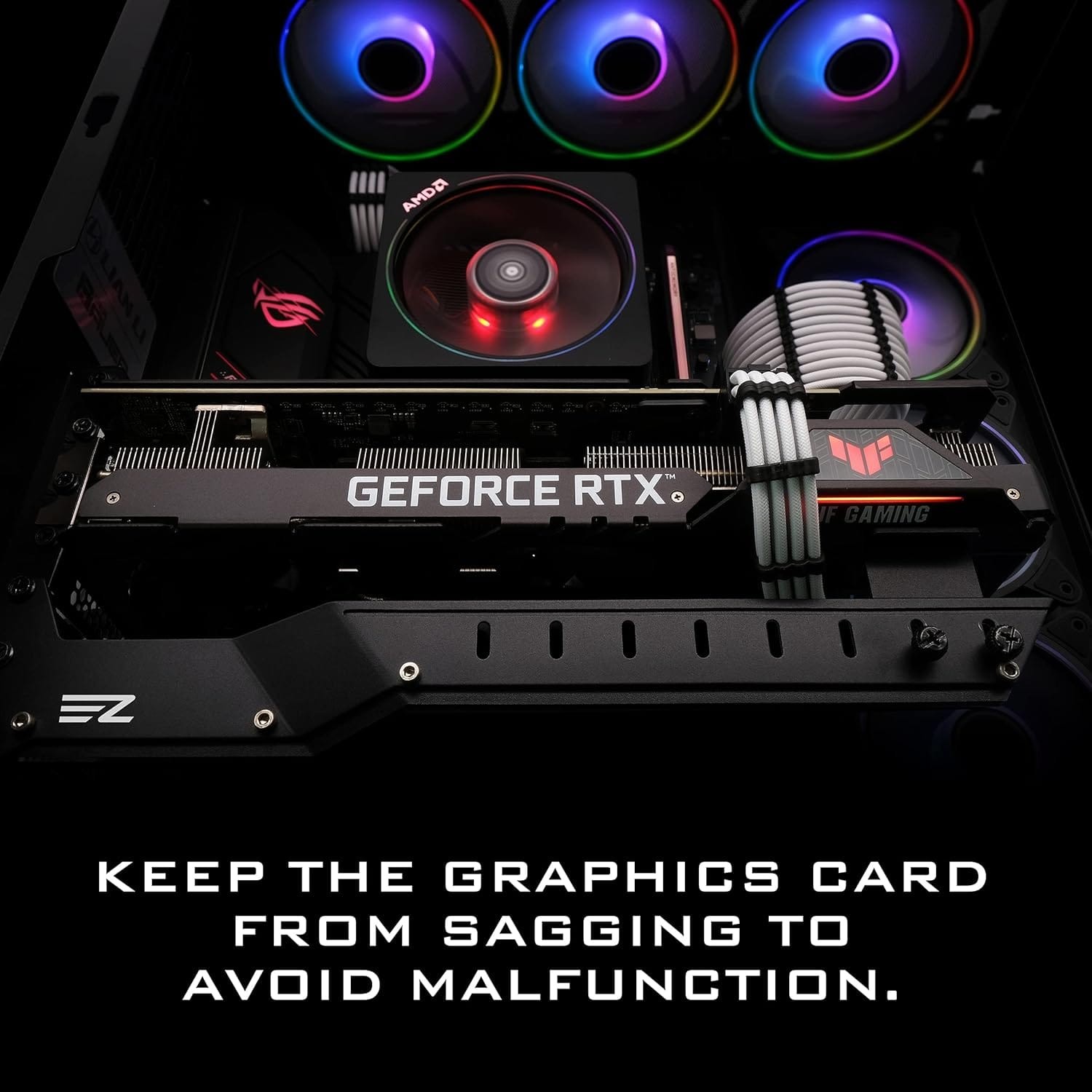 EZDIY Graphics Card Holder 309 - Black - additional product image 4