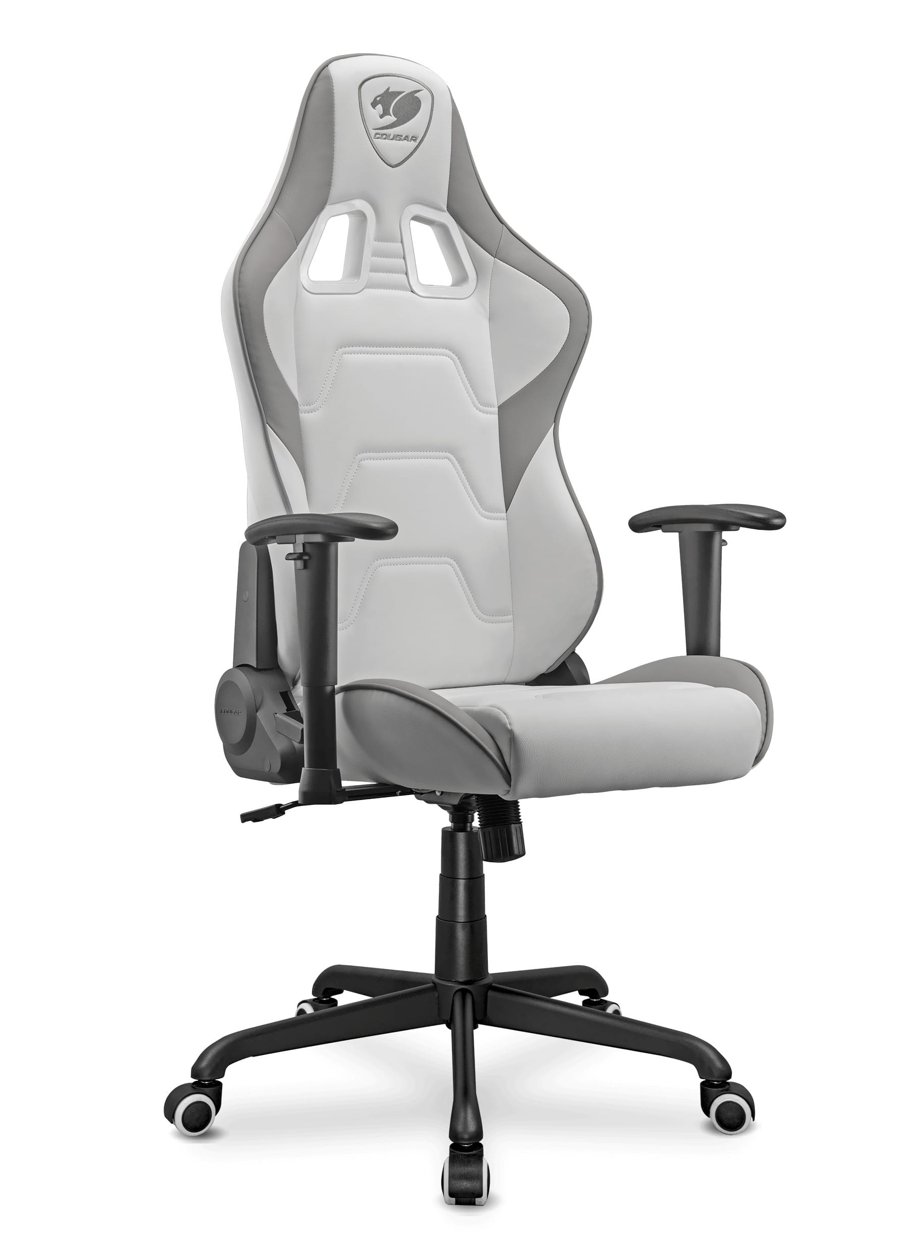 Cougar Armor Elite White Gaming Chair (120kg | 160-Degree Recline | 2D Armrests) - additional product image 2