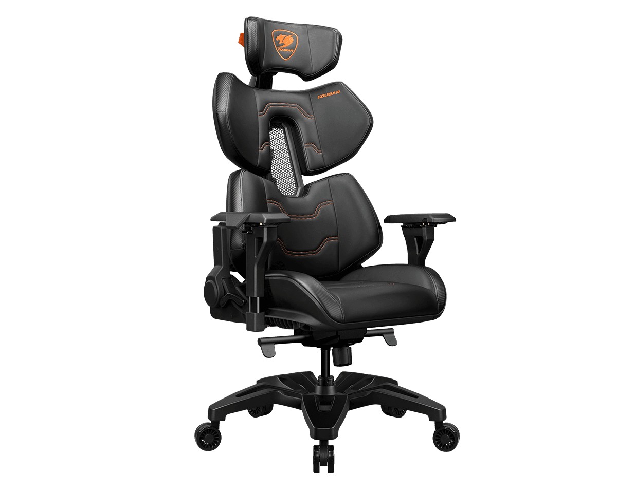 Cougar Terminator Premium Gaming Chair (135kg | 4D Armrests | PAFRP Frame | Black) - additional product image 2