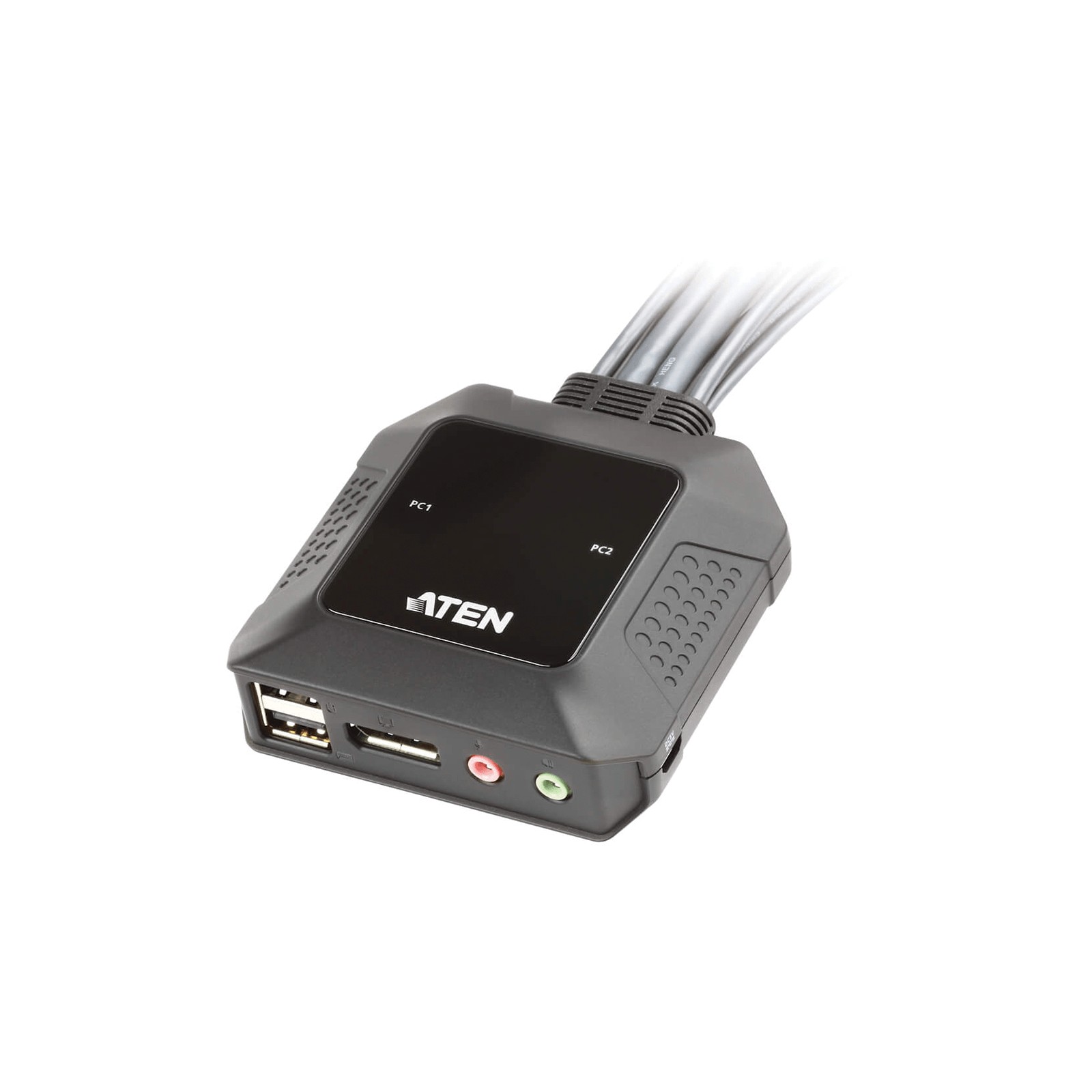 Aten USB 2-Port DisplayPort Cable With Remote Port Selector KVM Switch - PORT product image