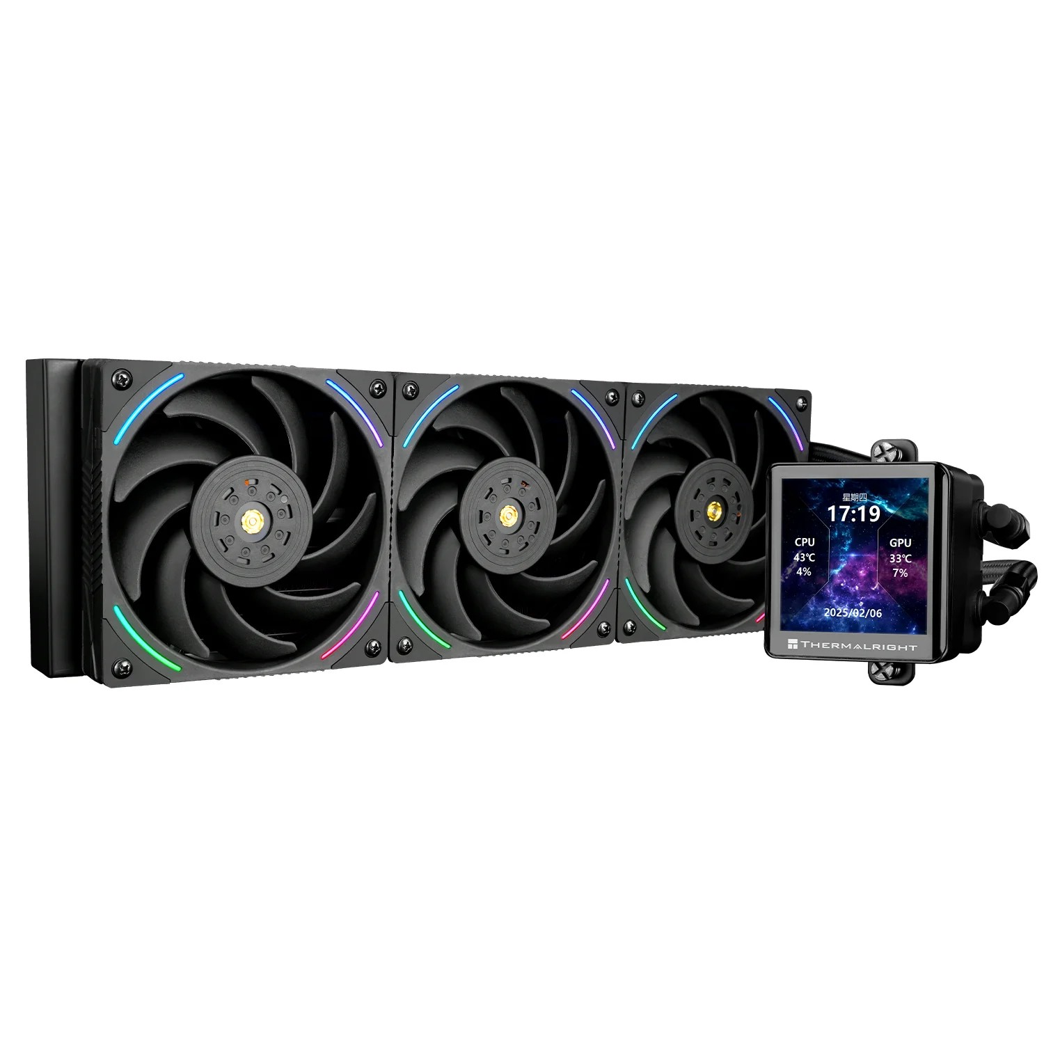 Thermalright Frozen Vision 360 Black V2 AIO CPU Cooler - THERMALRIGHT product image