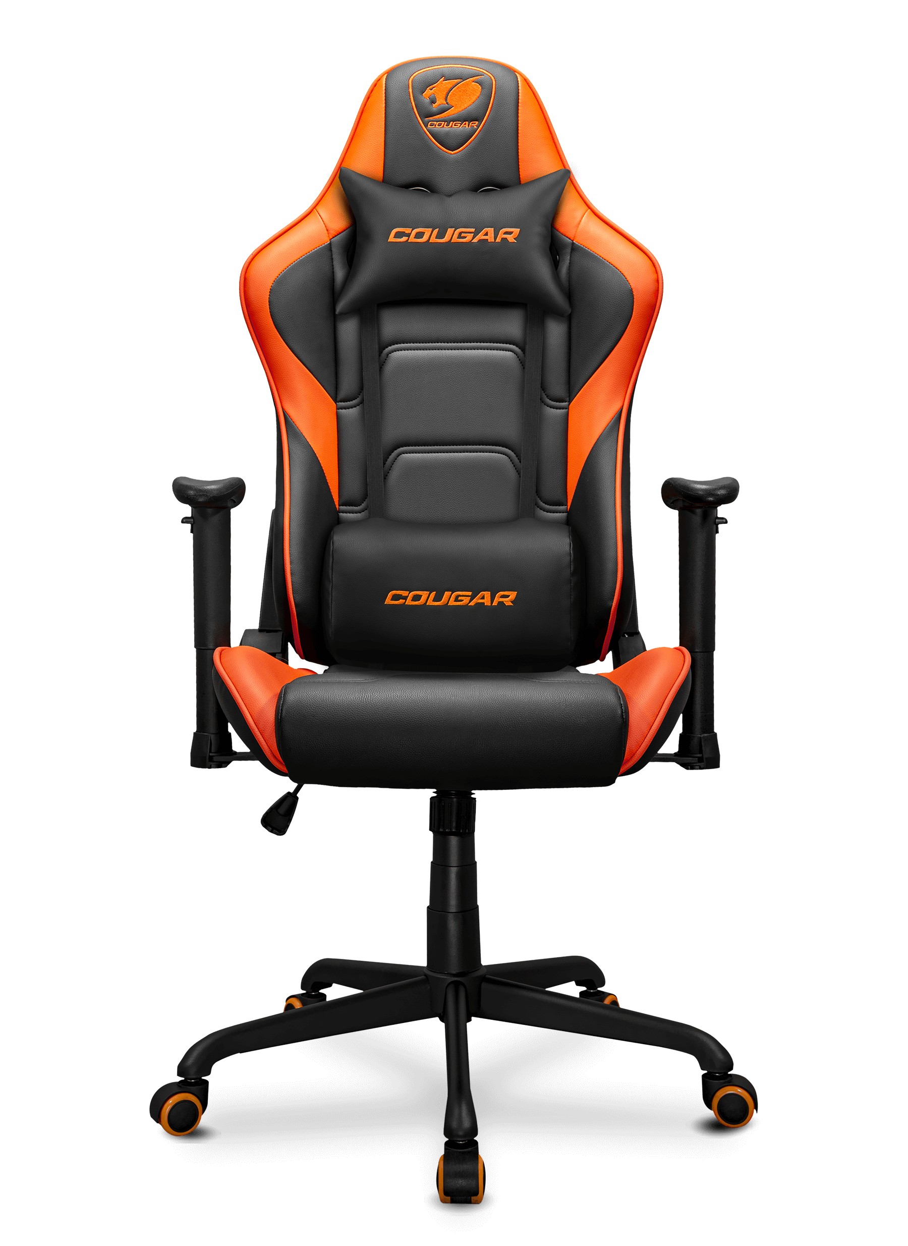 Cougar Armor Elite Gaming Chair (Orange & Black | 120kg | 2D Armrests) - additional product image 6