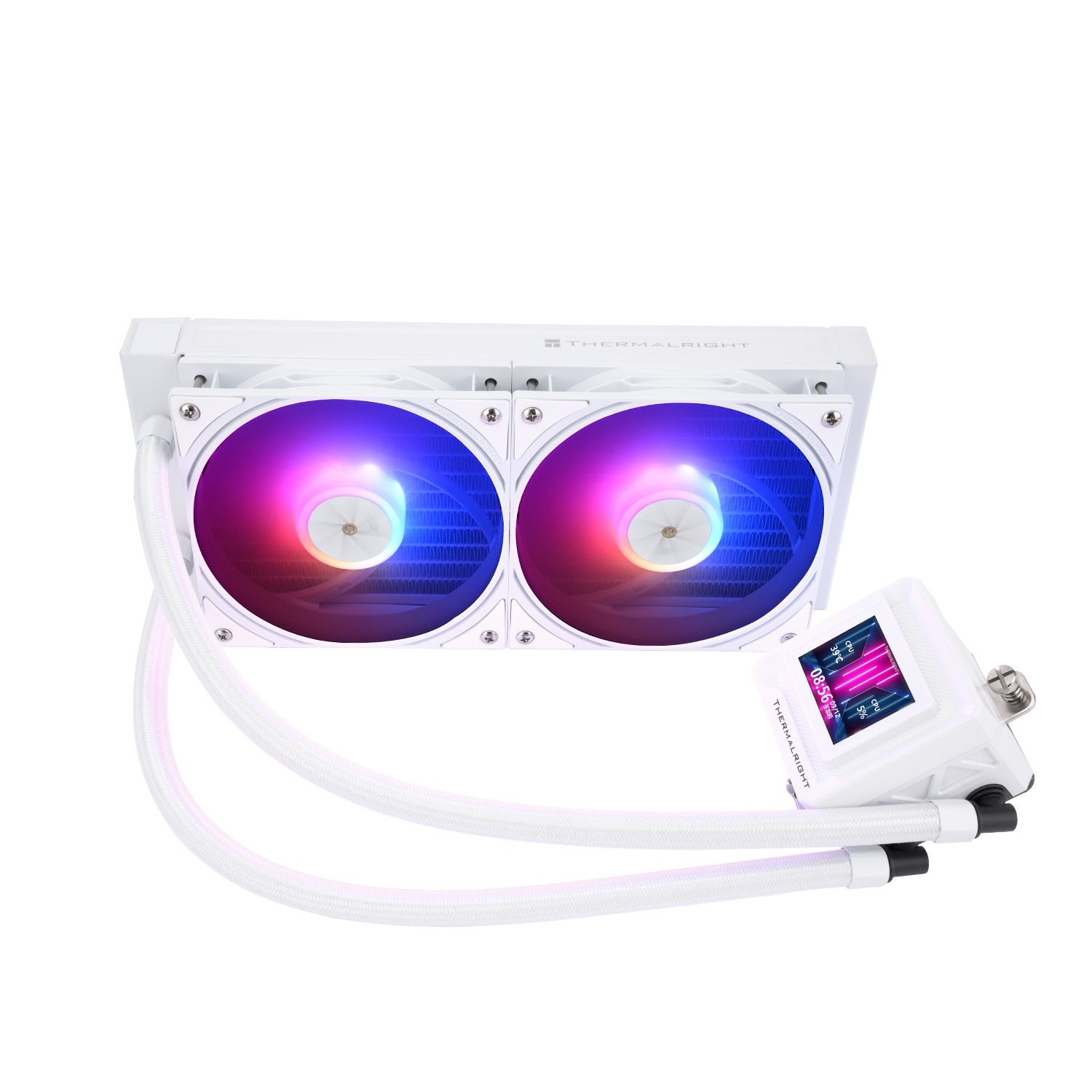 Thermalright Frozen Warframe 240mm ARGB AIO CPU Cooler (White) - additional product image 3