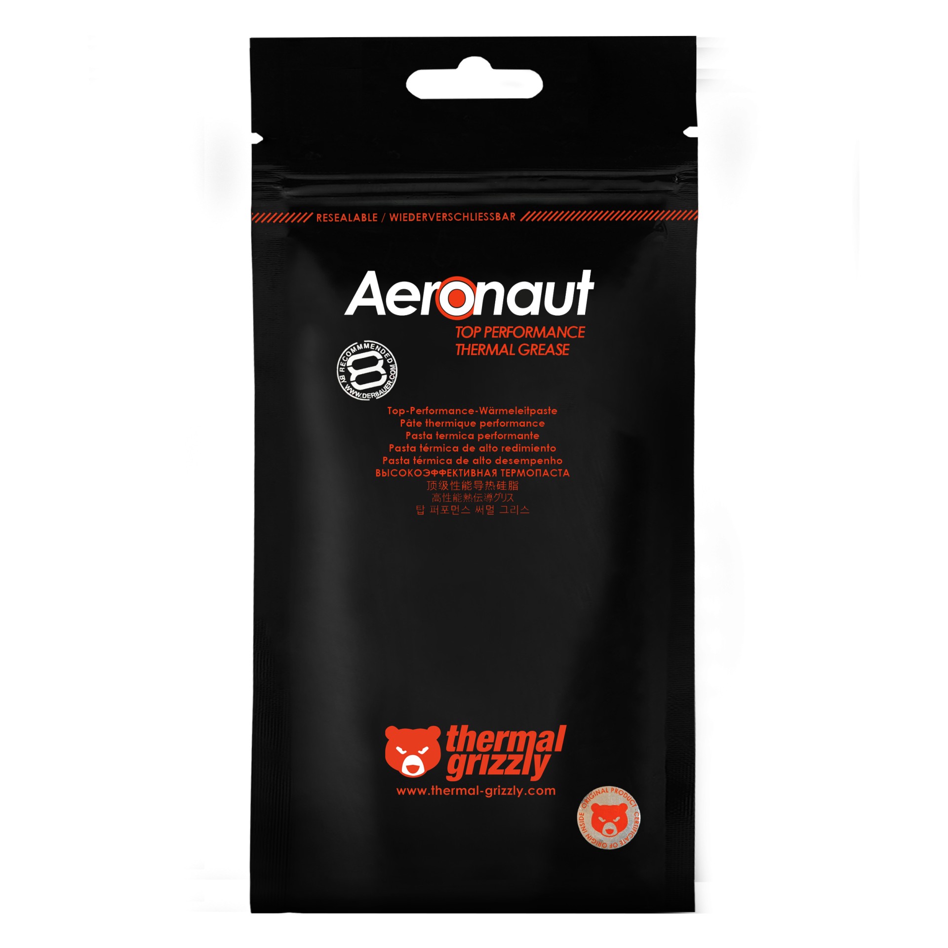 Thermal Grizzly Aeronaut High Performance Heat Sink Thermal Paste 1g - additional product image 18