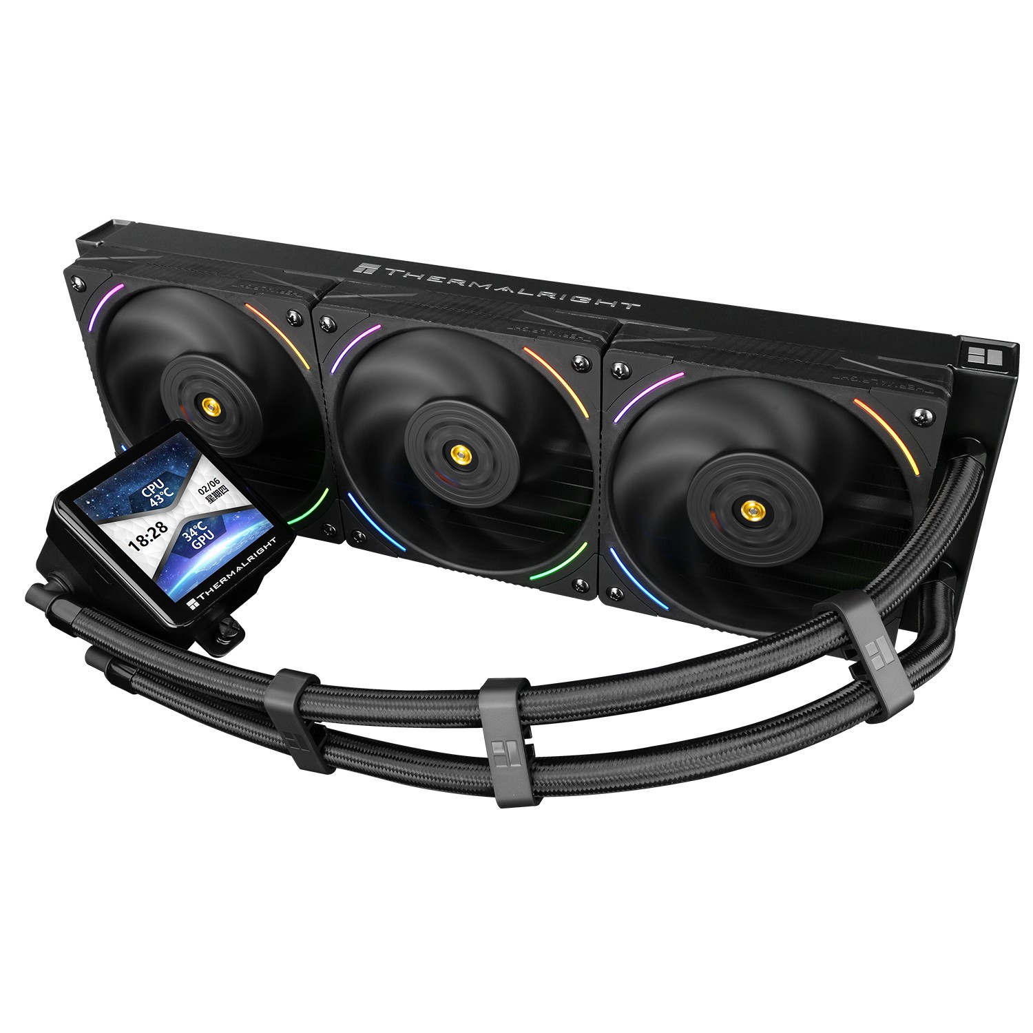 Thermalright Frozen Vision 360 Black V2 AIO CPU Cooler - additional product image 3
