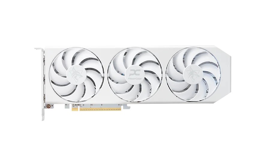 PowerColor Hellhound Spectral White AMD Radeon™ RX 9060 XT 16GB GDDR6 - additional product image 3