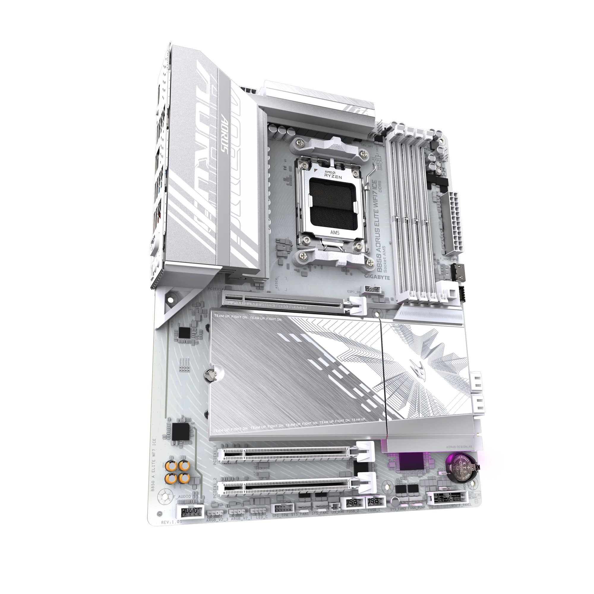 GIGABYTE AMD B850 Gaming Chipset for AMD AM5; 4x Dual DDR5; 3x M2; 1x HDMI 1x DP. . - additional product image 2