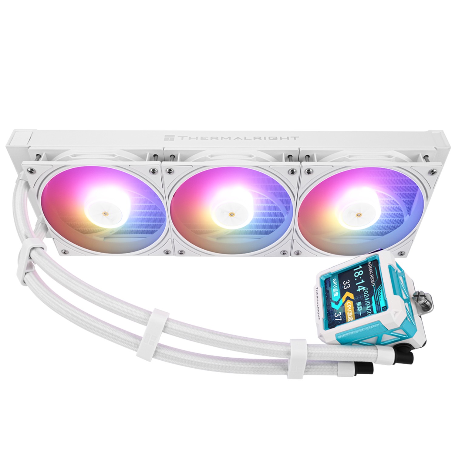 Thermalright Frozen Warframe Pro 360 White Argb AIO CPU Cooler - additional product image 4