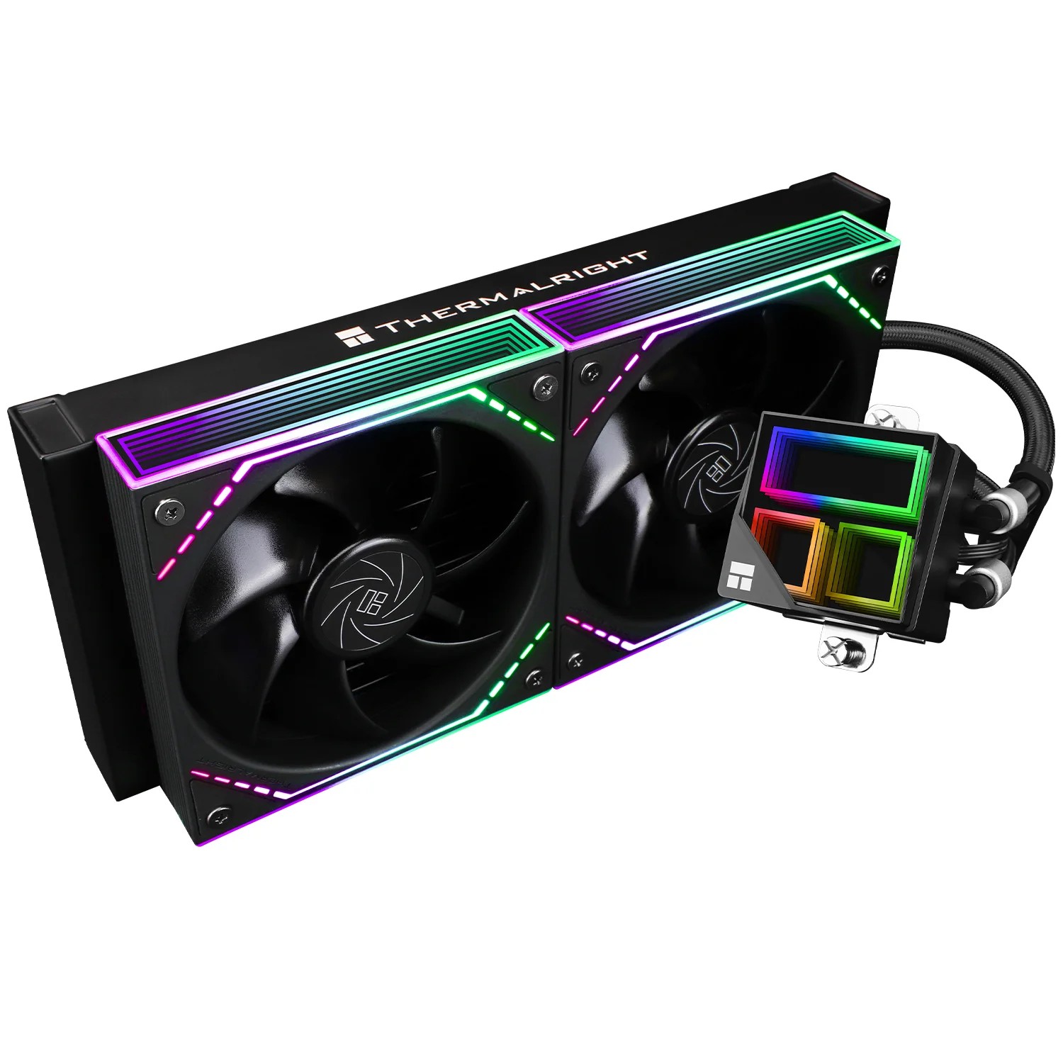 Thermalright Frozen Infinity 240 Black AIO CPU Cooler - THERMALRIGHT product image