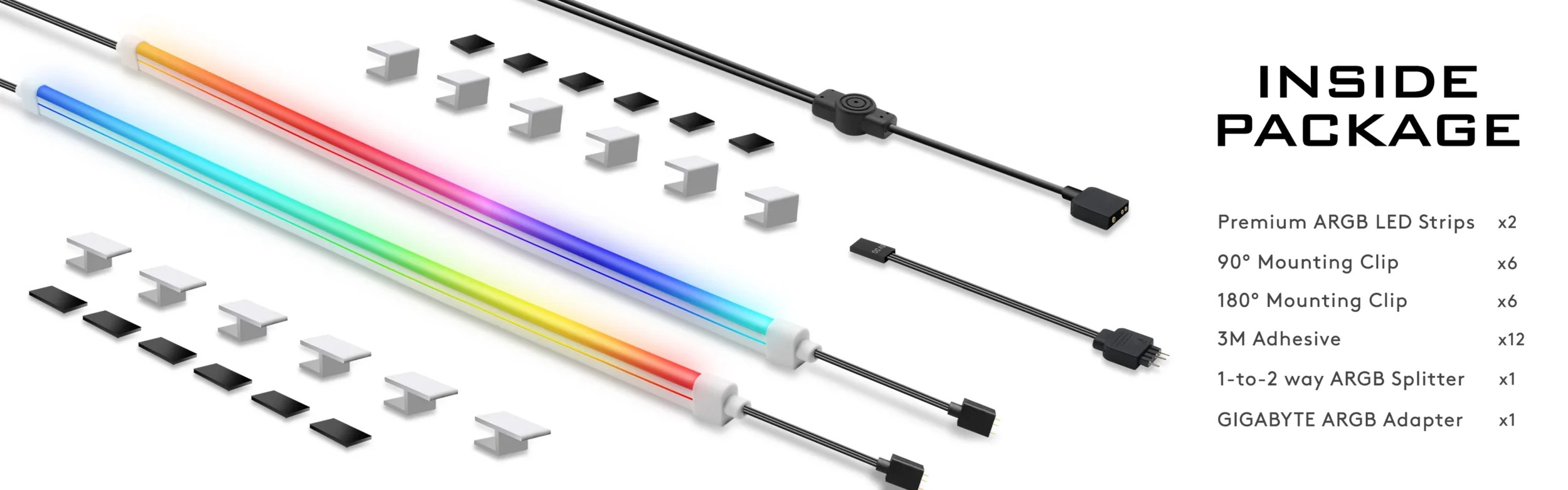 EZDIY Premium NEON LED STRIPS-2x 400mm - additional product image 2