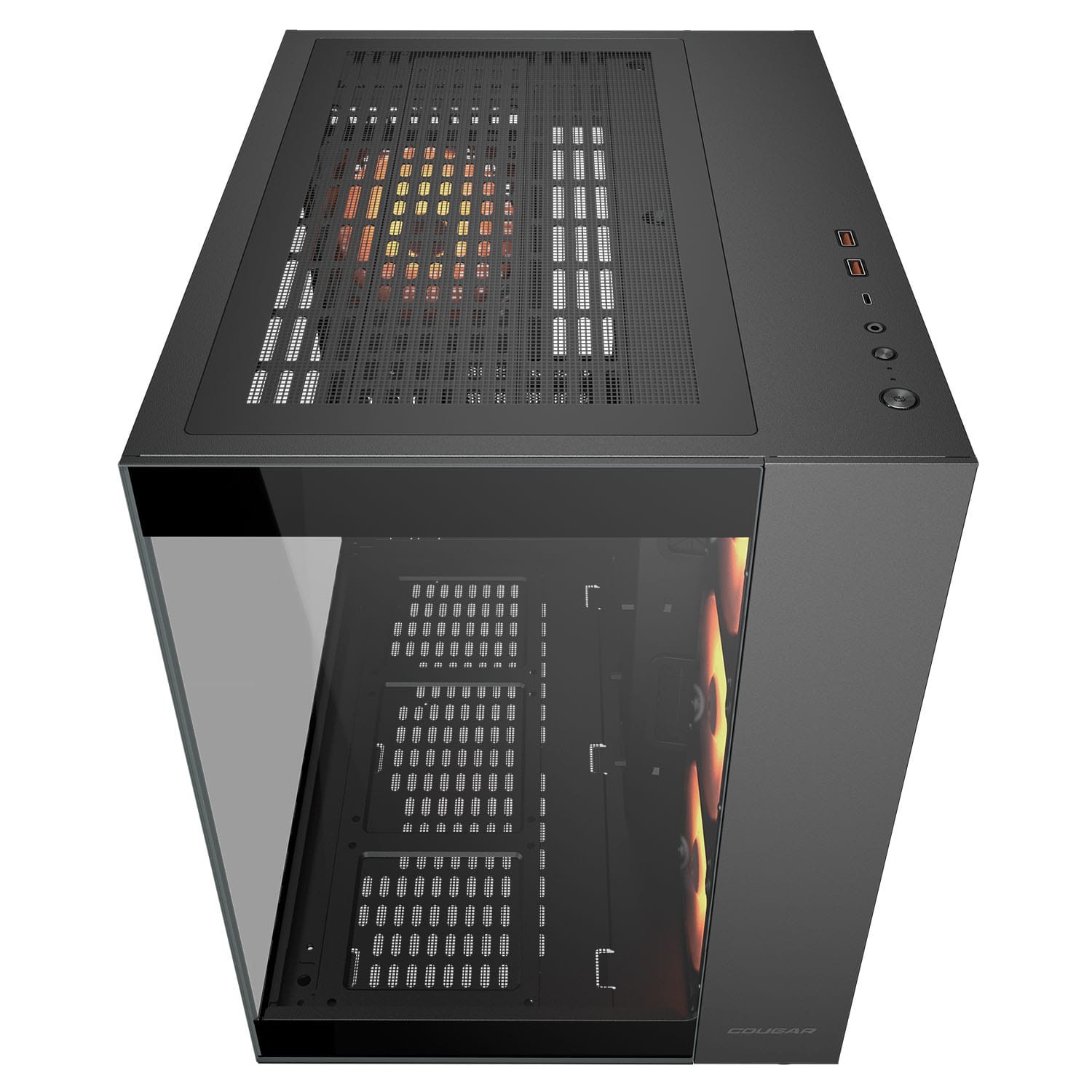Cougar FV150 RGB Mid Tower Dual Chamber PC Case (4 ARGB Fans | ATX) - additional product image 4