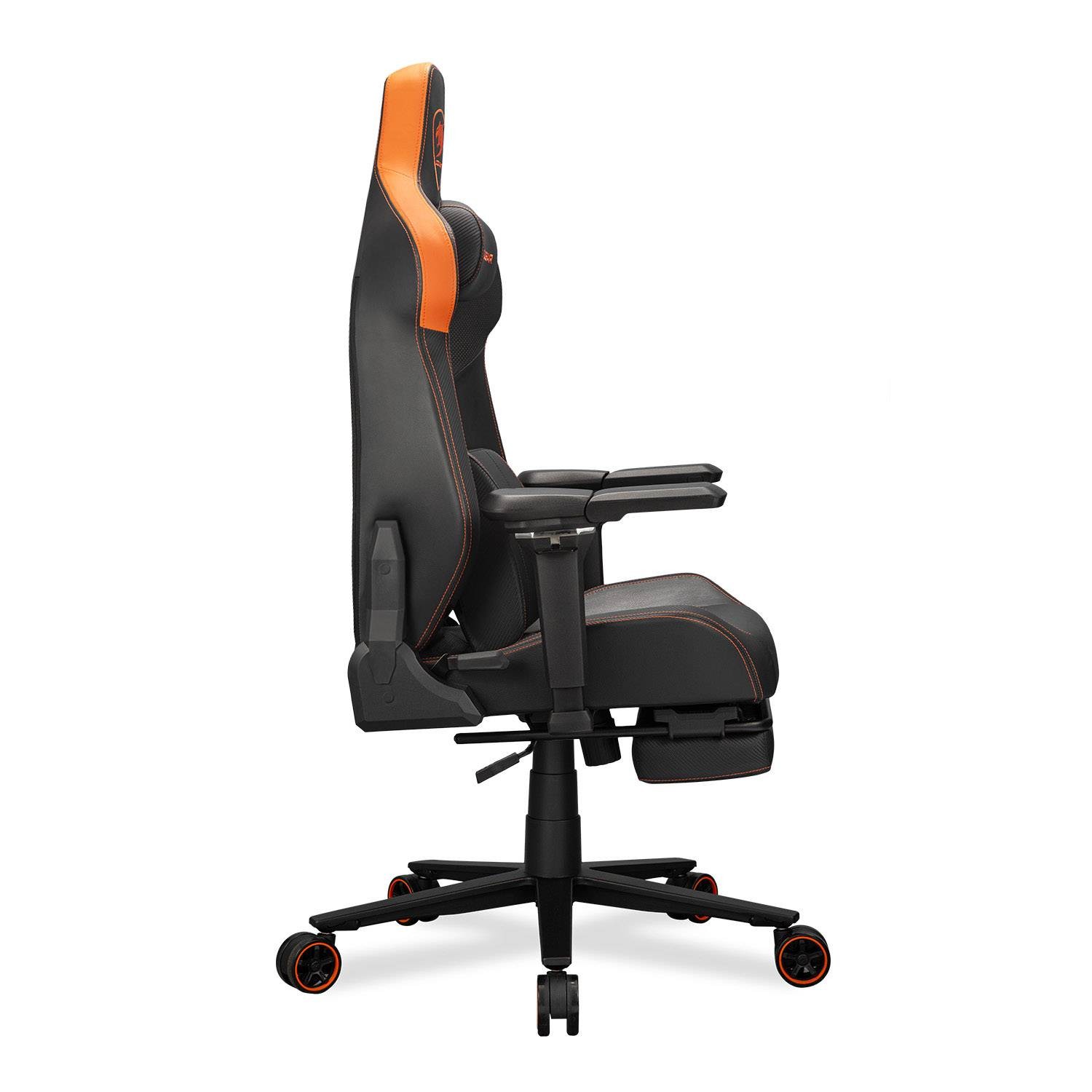 Cougar Armor EVO M | Gaming Chair with 5D Armrests & Footrest | Orange/Black - additional product image 3