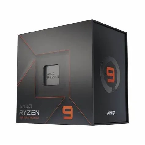 AMD Ryzen 9 7900x 5nm SKT AM5 CPU; 12 Core/24 Thread Base Clock 4.7GHz; Max Boost Clock 5.0GHz ;76 MB Cache; Radeon Graphics; No - AMD product image