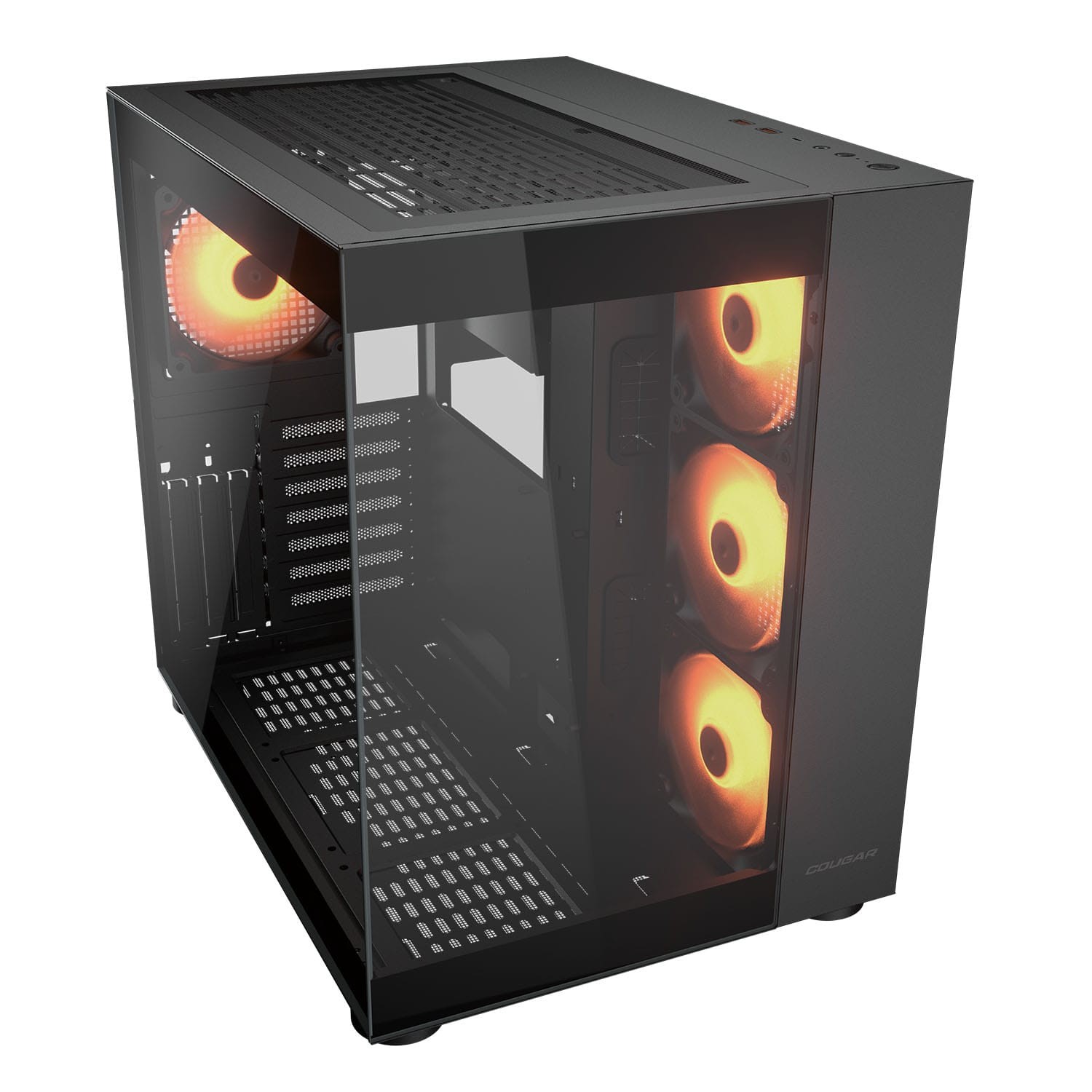 Cougar FV150 RGB Mid Tower Dual Chamber PC Case (4 ARGB Fans | ATX) - additional product image 2