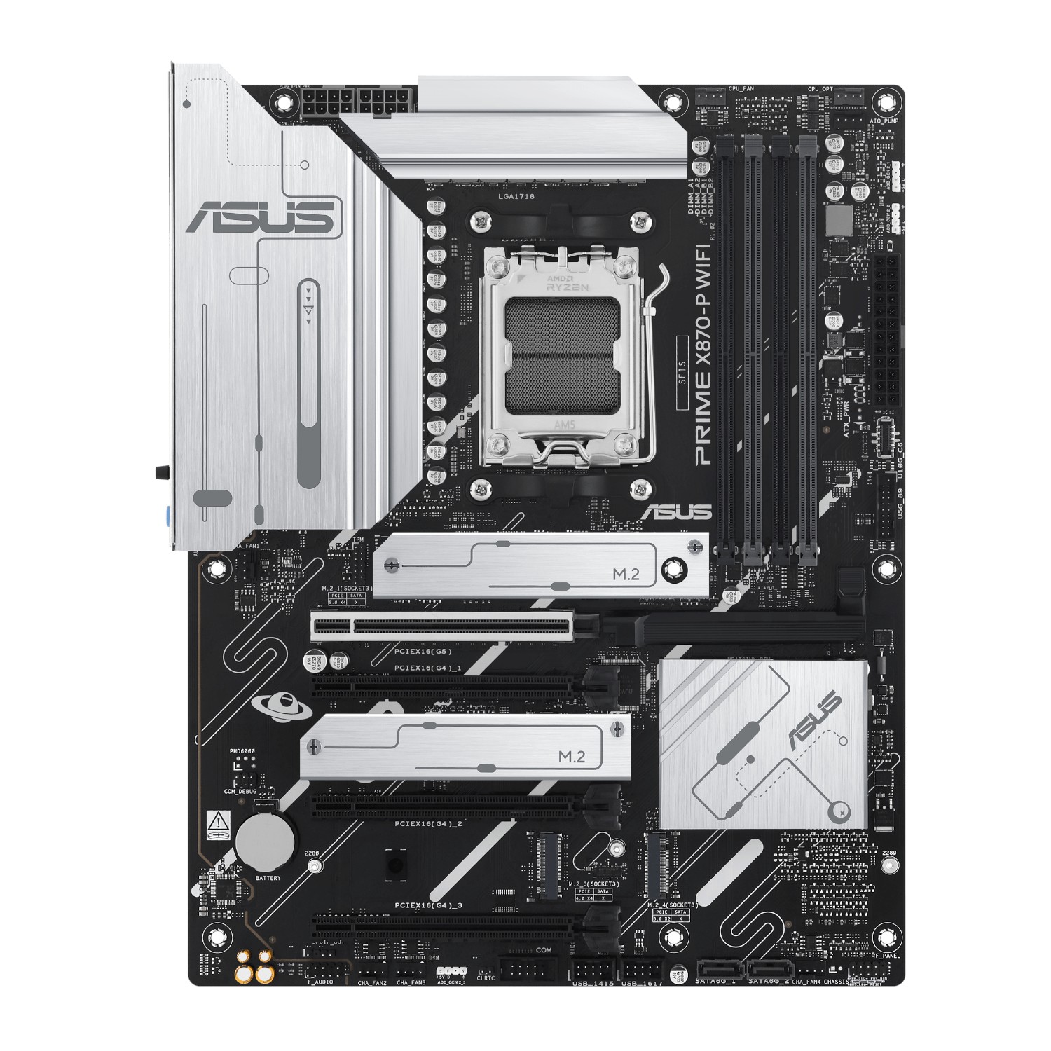 Asus PRIME X870-P WIFI ATX Gaming Motherboard - additional product image 2