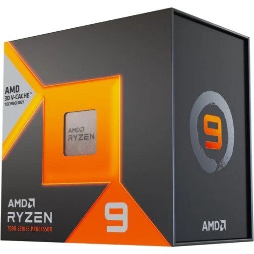 AMD Ryzen 9 7900x3d 5nm SKT AM5 CPU; 12 Core/24 Thread Base Clock 4.4GHz; Max Boost Clock 5.6GHz ;128 MB Cache; Radeon Graphics; - AMD product image