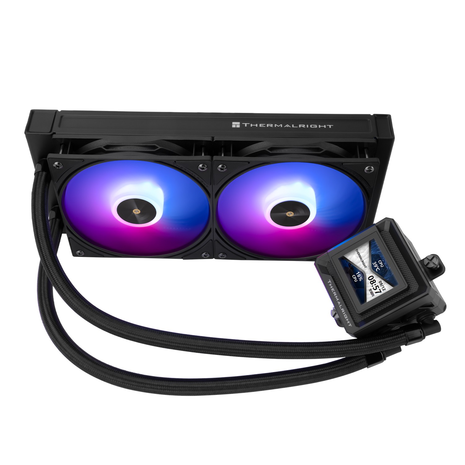 Thermalright Frozen Warframe 240 Black Argb AIO CPU Cooler - additional product image 2
