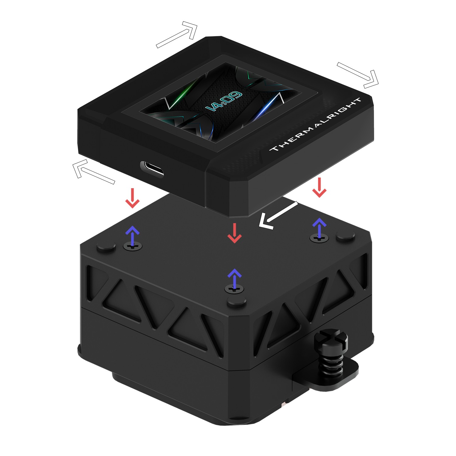 Thermalright Frozen Warframe 240 Black Argb AIO CPU Cooler - additional product image 4