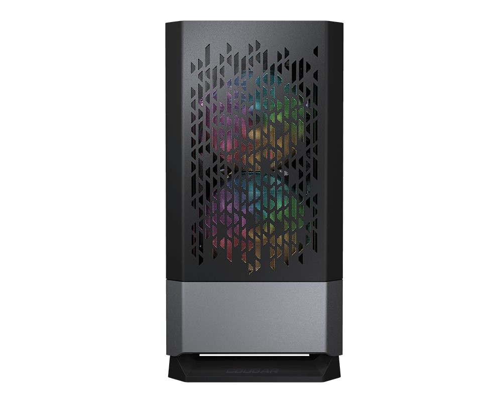 Cougar MG140 Air RGB Mini Tower PC Case (Black | 3 ARGB Fans | Micro ATX) - additional product image 3