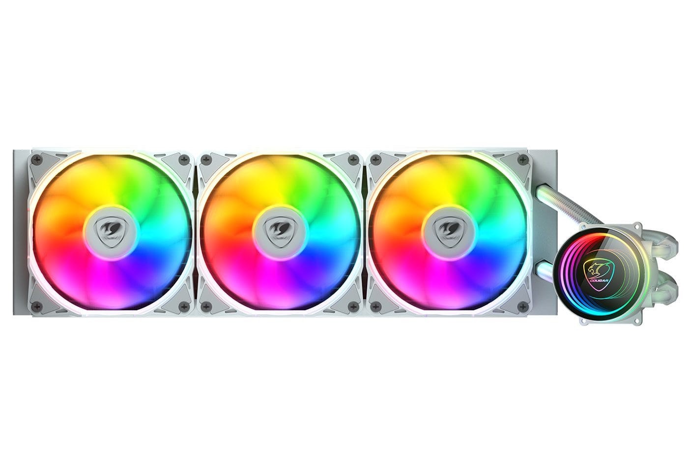 Cougar Poseidon Elite ARGB 360 AIO CPU Cooler (White | Infinity Mirror) - additional product image 5