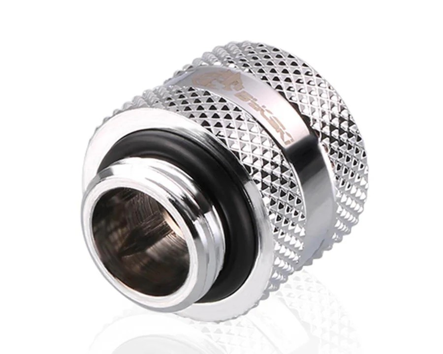 Bykski Rigid 14mm OD Fitting - (B-HTJ-L14-Silver - additional product image 2