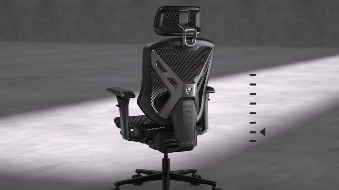 Cougar Speeder Executive Ergonomic Office Chair (120kg | Adjustable Lumbar Support | Chenille Yarn Mesh) - additional product image 18