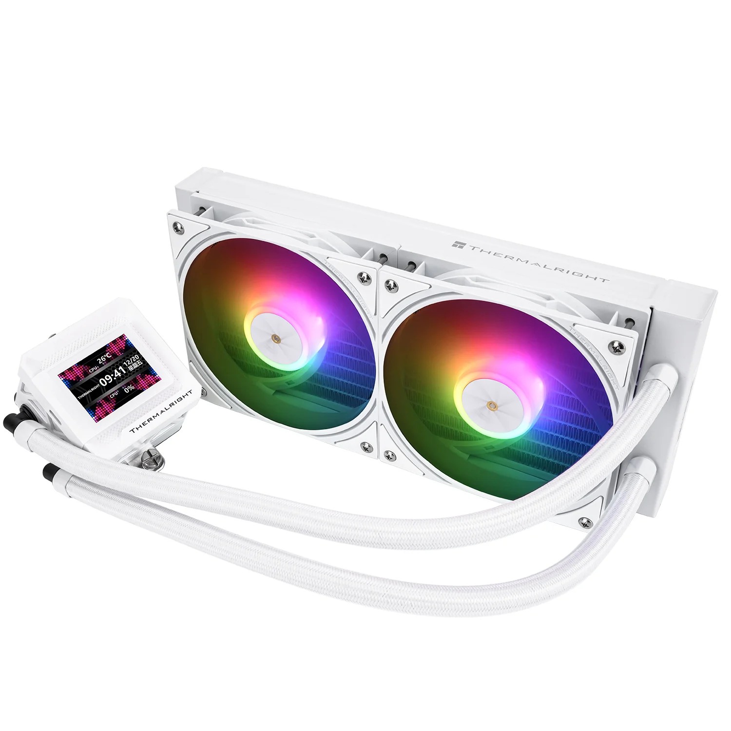 Thermalright Frozen Warframe 240 White Argb AIO CPU Cooler - THERMALRIGHT product image