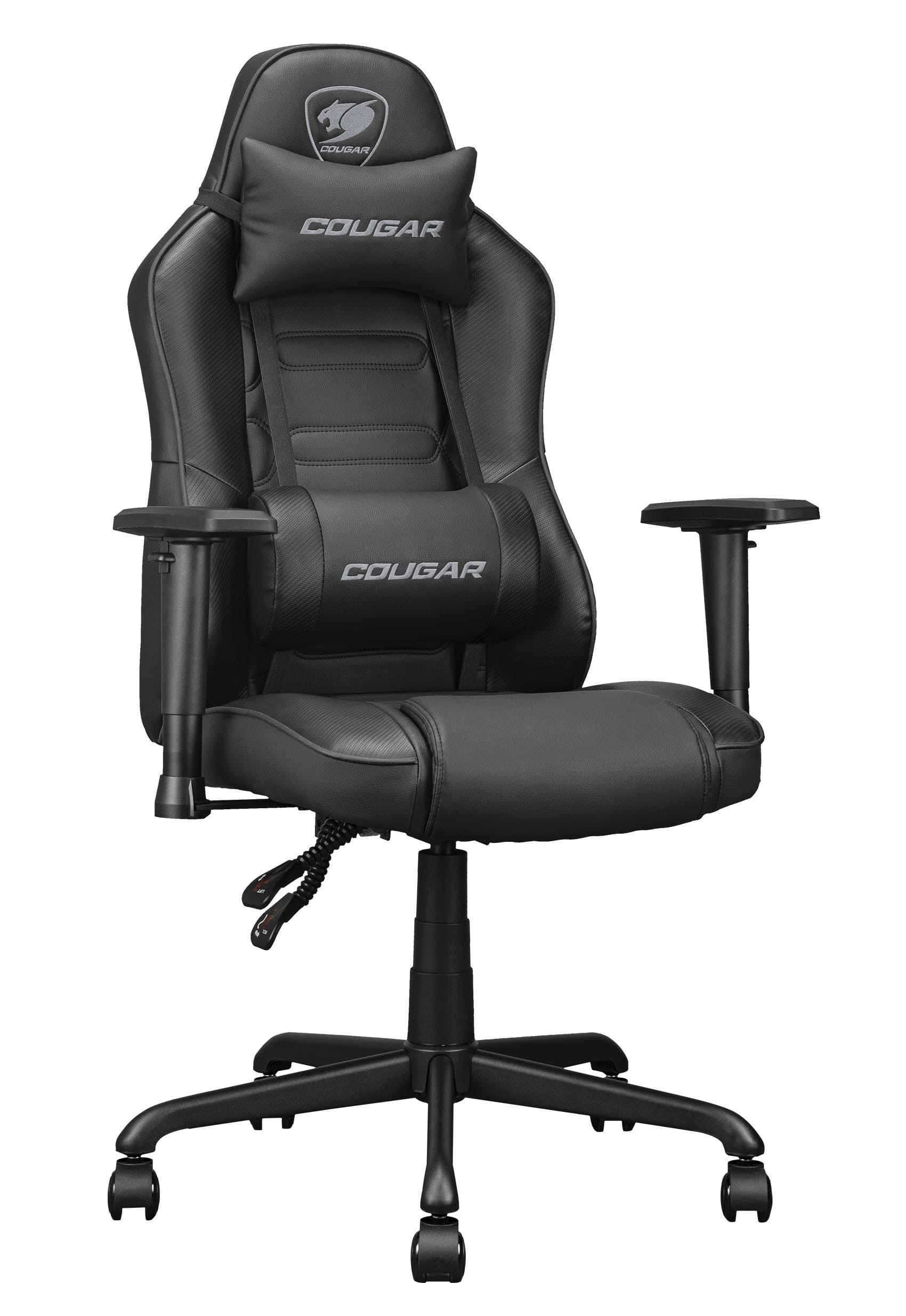 Cougar Fusion S Gaming Chair (Black | 2D Armrests | 120kg Max) - additional product image 2