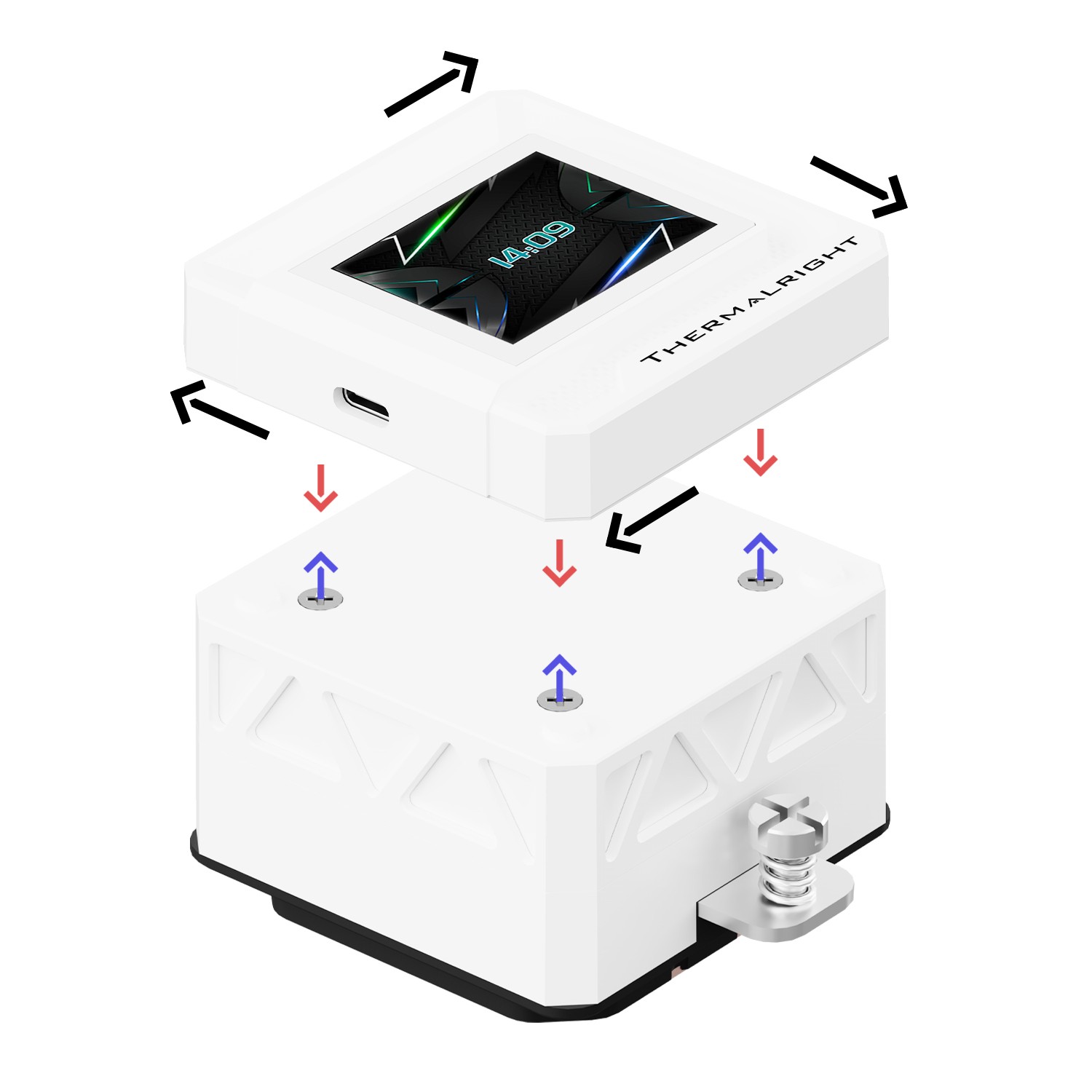 Thermalright Frozen Warframe 240mm ARGB AIO CPU Cooler (White) - additional product image 6