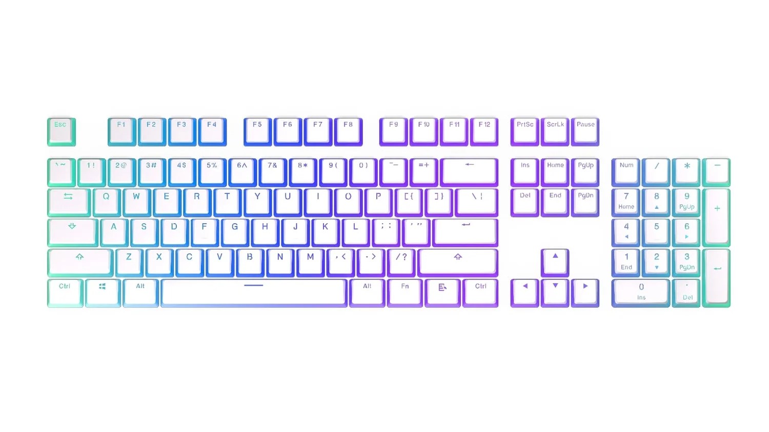 ENDORFY KC104 Pud Dbl Shot OWH PBT - ENDORFY product image