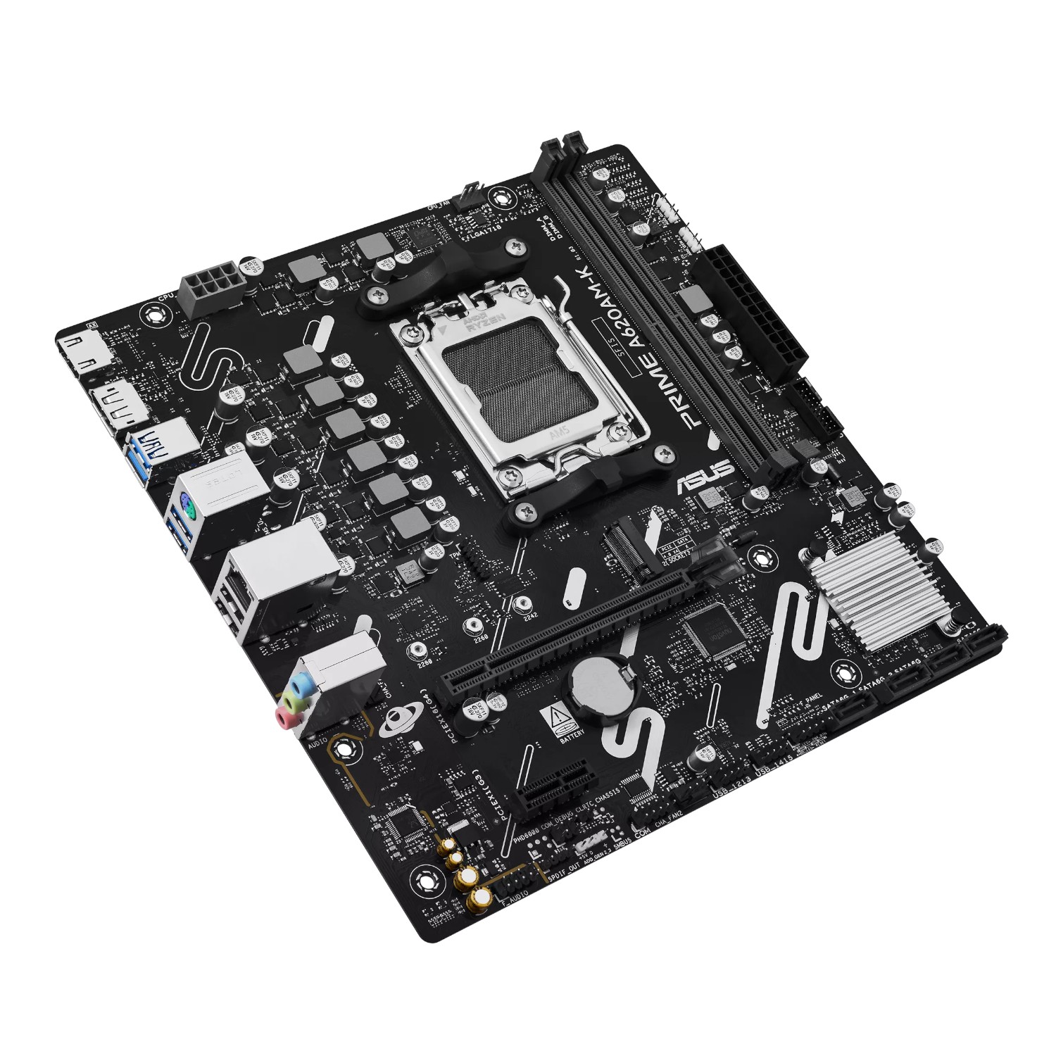 Asus PRIME A620AM-K AM5 M-ATX Motherboard - additional product image 4
