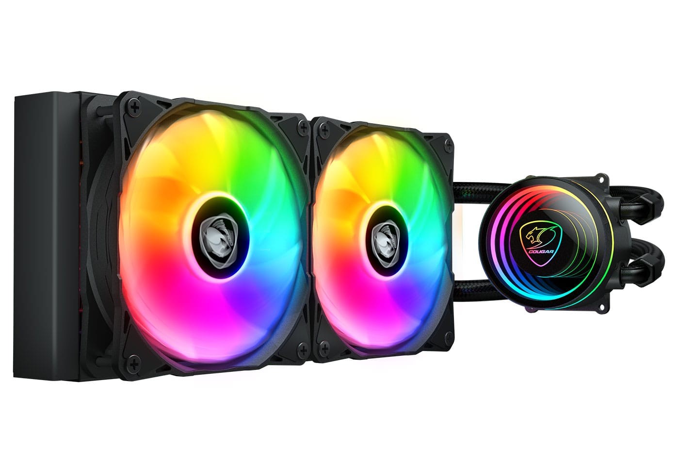 Cougar Poseidon Elite ARGB 240 AIO CPU Cooler (Infinity Mirror) - additional product image 2