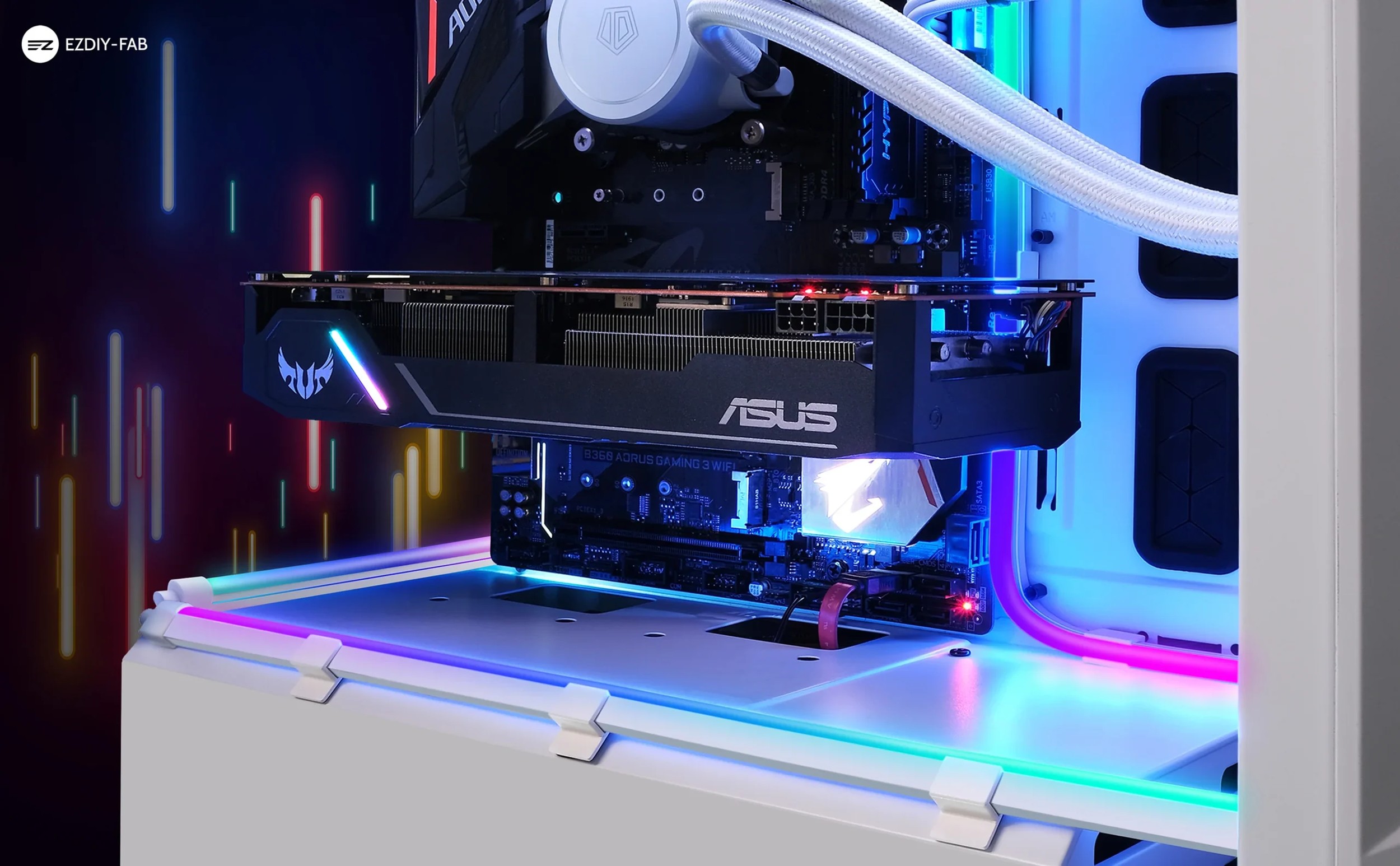 EZDIY Premium NEON LED STRIPS-2x 400mm - additional product image 3