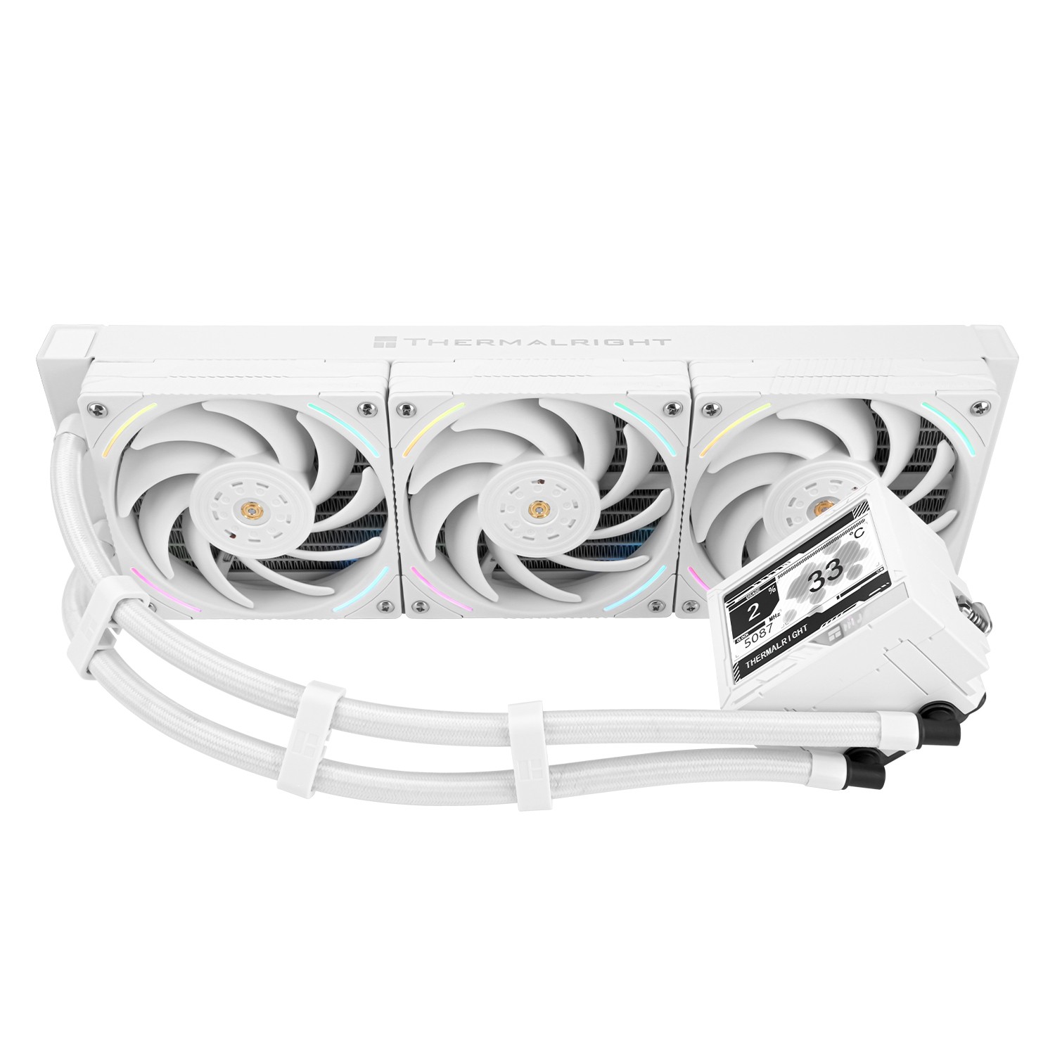 Thermalright Mjolnir Vision 360 Argb White AIO CPU Cooler - additional product image 3